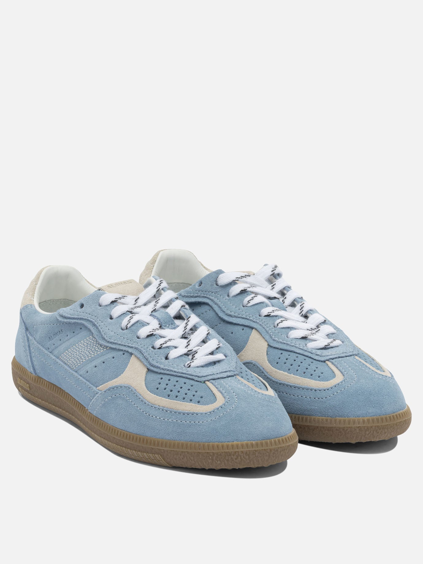 Low top sneakers 100% cow suede - 100% rubber  Light blue - Alohas Women | PLP | Replica Handbags  | 2
