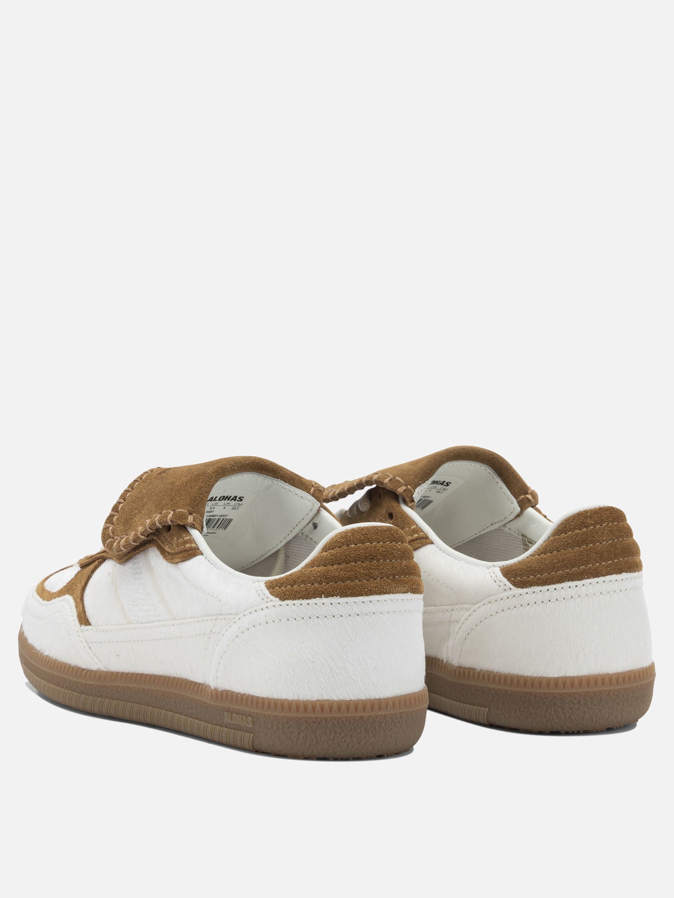 Low top sneakers 100% leather - 100% rubber  Beige - Alohas Women | PDP | Replica Handbags  | Zoom-Modal_4
