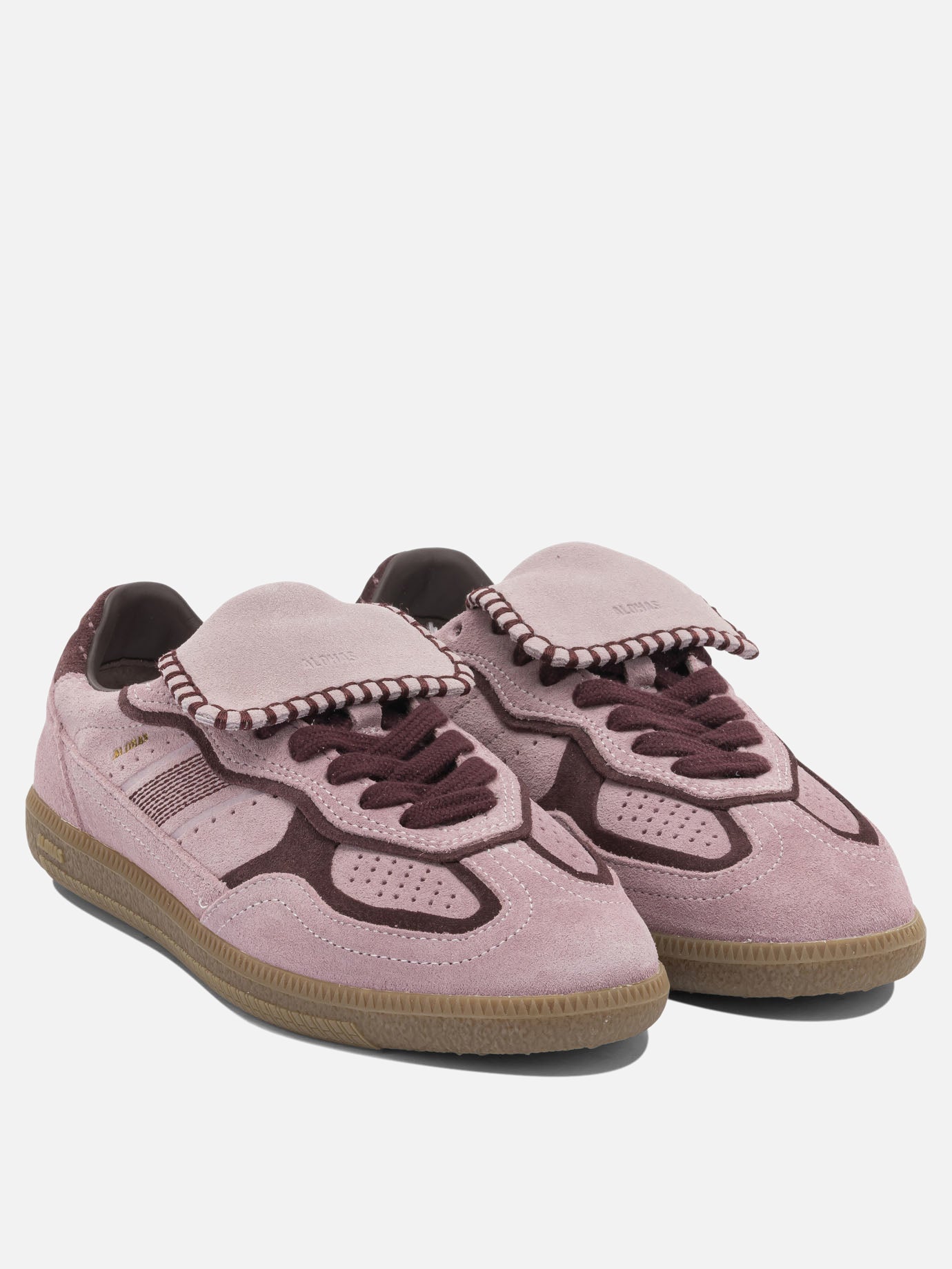 Low top sneakers 100% suede - 100% rubber  Pink - Alohas Women | PLP | Replica Handbags  | 2
