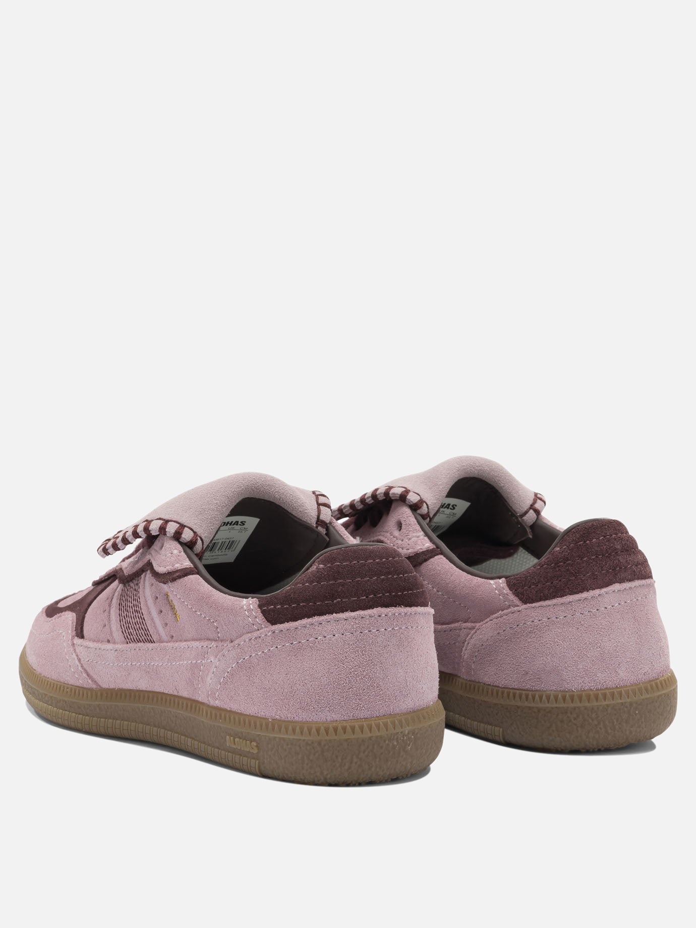 Low top sneakers 100% suede - 100% rubber  Pink - Alohas Women | PDP | Replica Handbags  | Zoom-Modal_4
