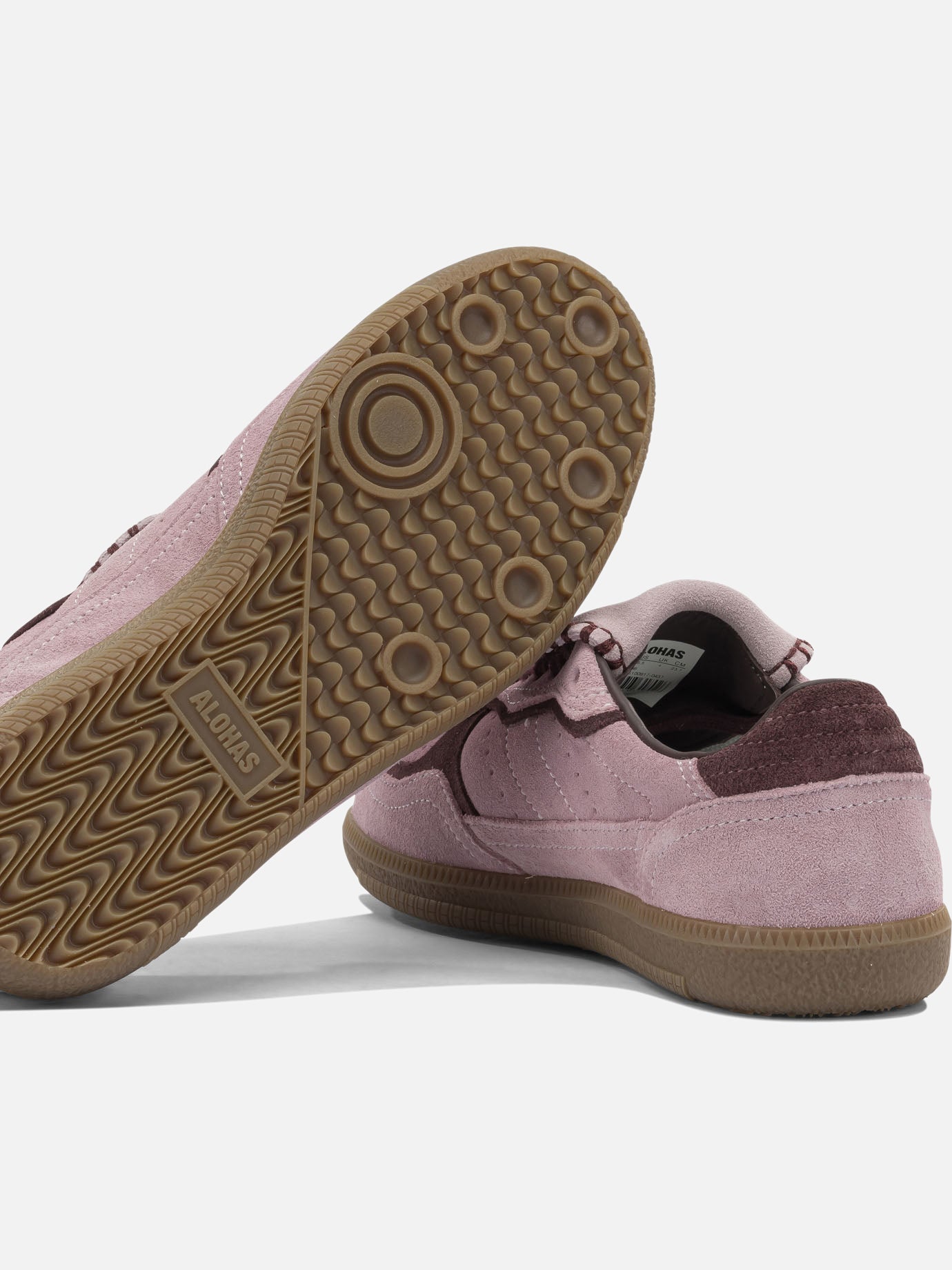Low top sneakers 100% suede - 100% rubber  Pink - Alohas Women | PDP | Replica Handbags  | thumbnail_5