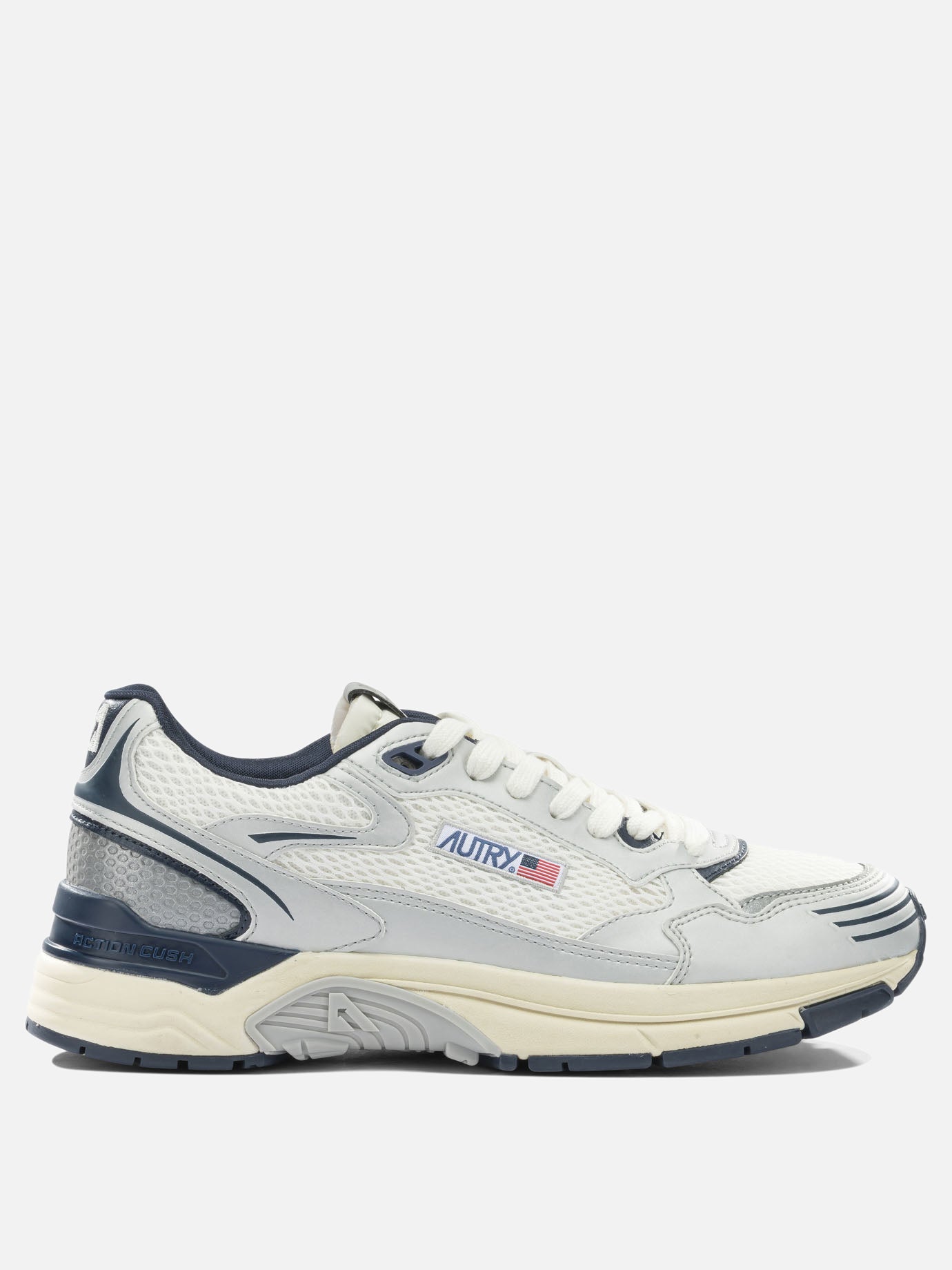 Low top sneakers 45% polyurethane 40% mesh 10% nylon 5% cow leather - 40% phylon 40% rubber 20% thermoplastic polyurethane  Silver - Autry Men | PLP | Replica Handbags  
