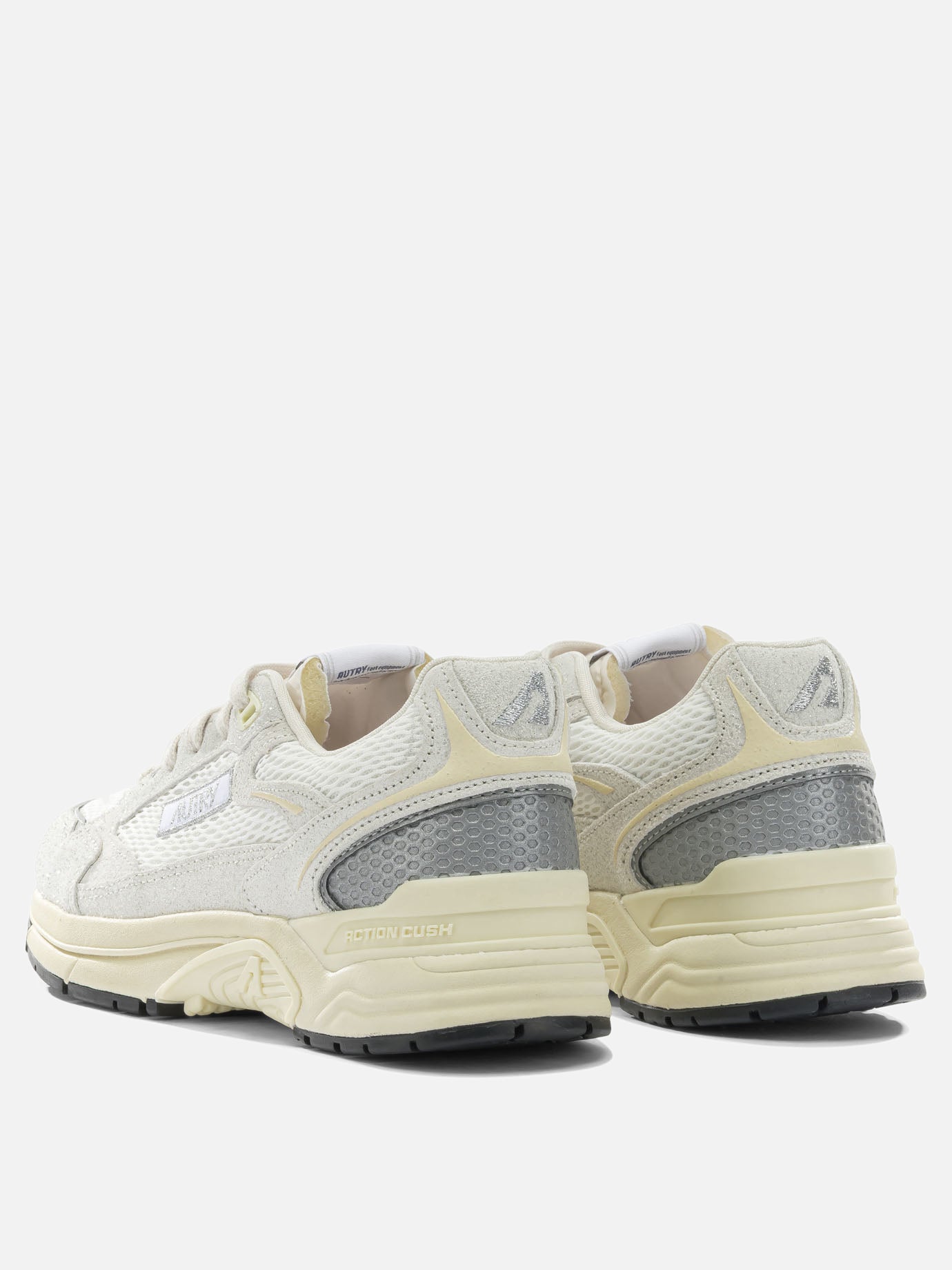 Low top sneakers 40% calf leather 40% mesh 10% nylon 10% thermoplastic polyurethane - 40% phylon 40% rubber 20% thermoplastic polyurethane  White - Autry Women | PDP | Replica Handbags  | thumbnail_4