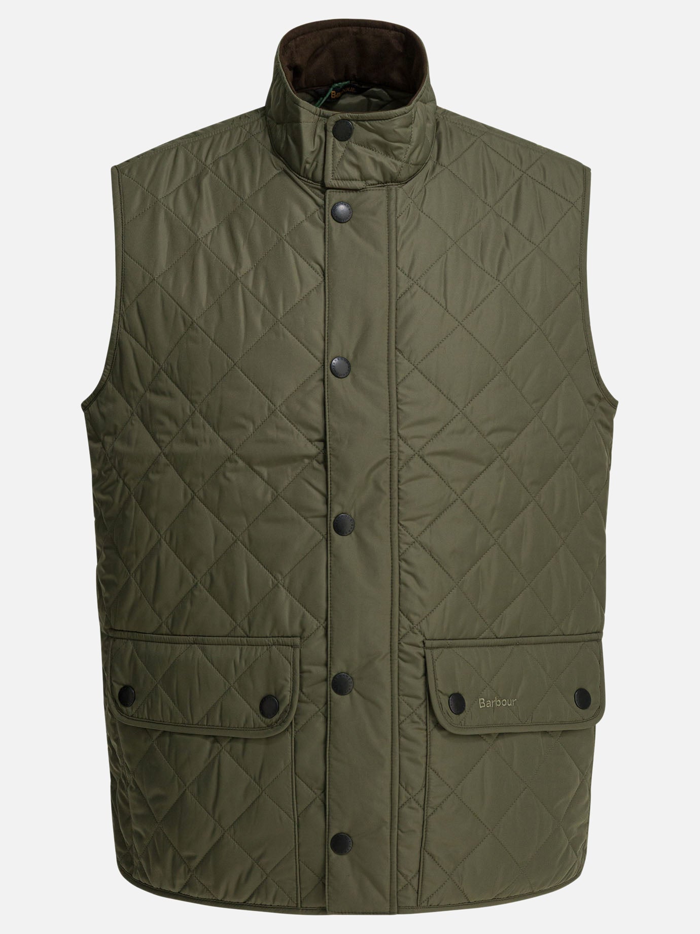 Vest jackets Solid colour  Green - Barbour Men | PDP | Replica Handbags  
