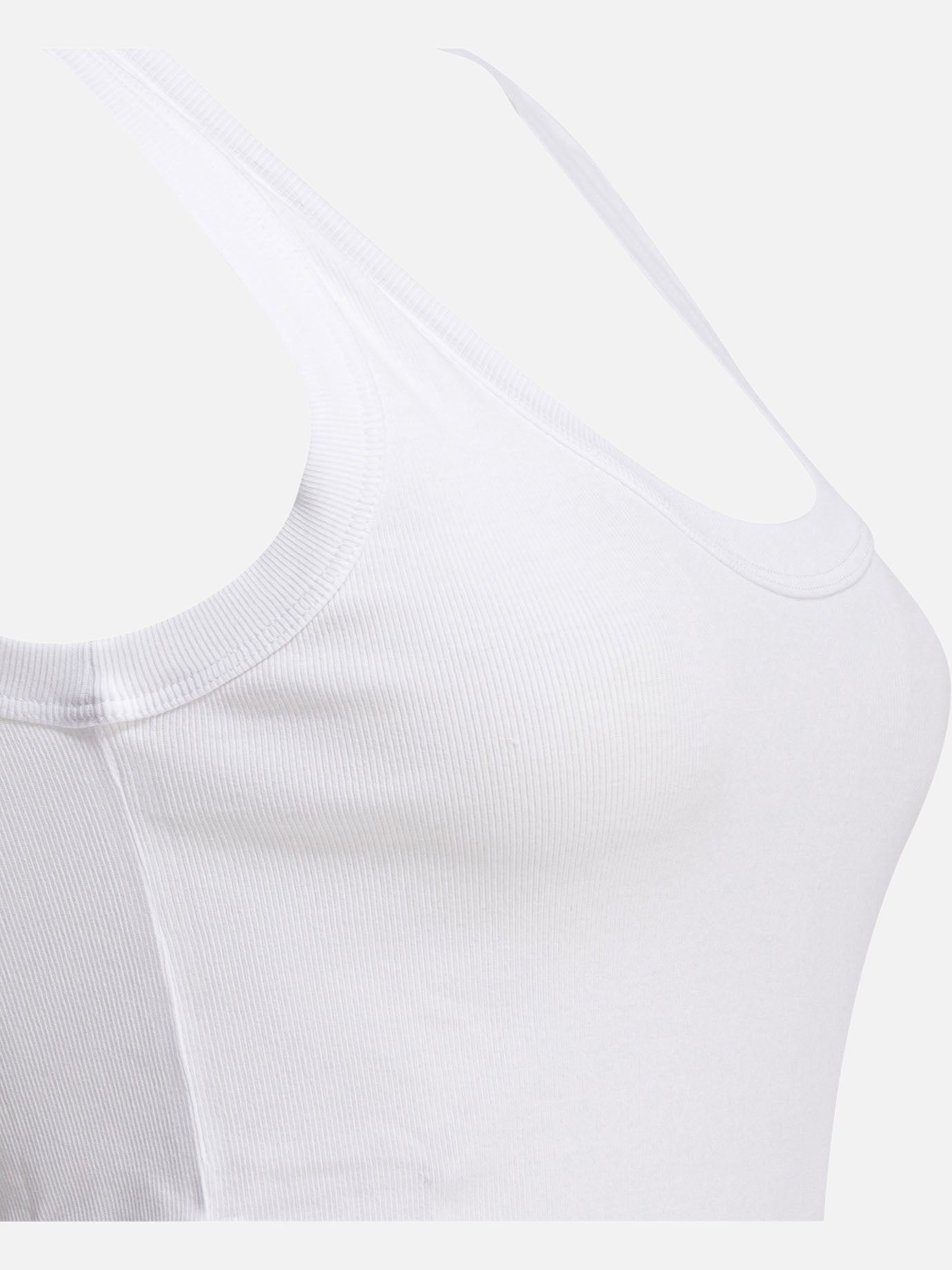 Tank tops Solid colour  White - Brunello Cucinelli Women | PDP | Replica Handbags  | Zoom-Modal_3
