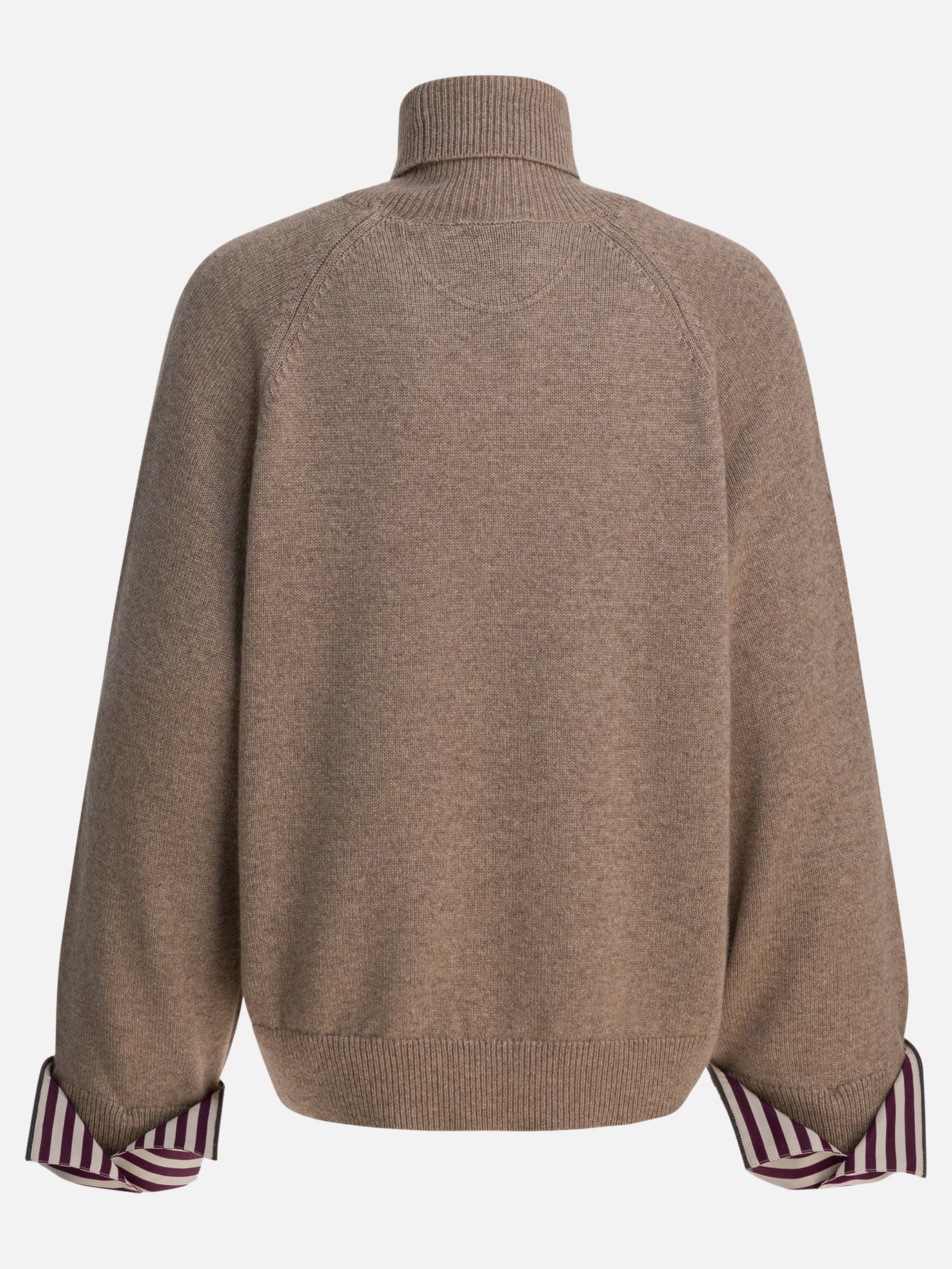 Turtleneck sweaters Solid colour  Brown - Brunello Cucinelli Women | PLP | Replica Handbags  | 2
