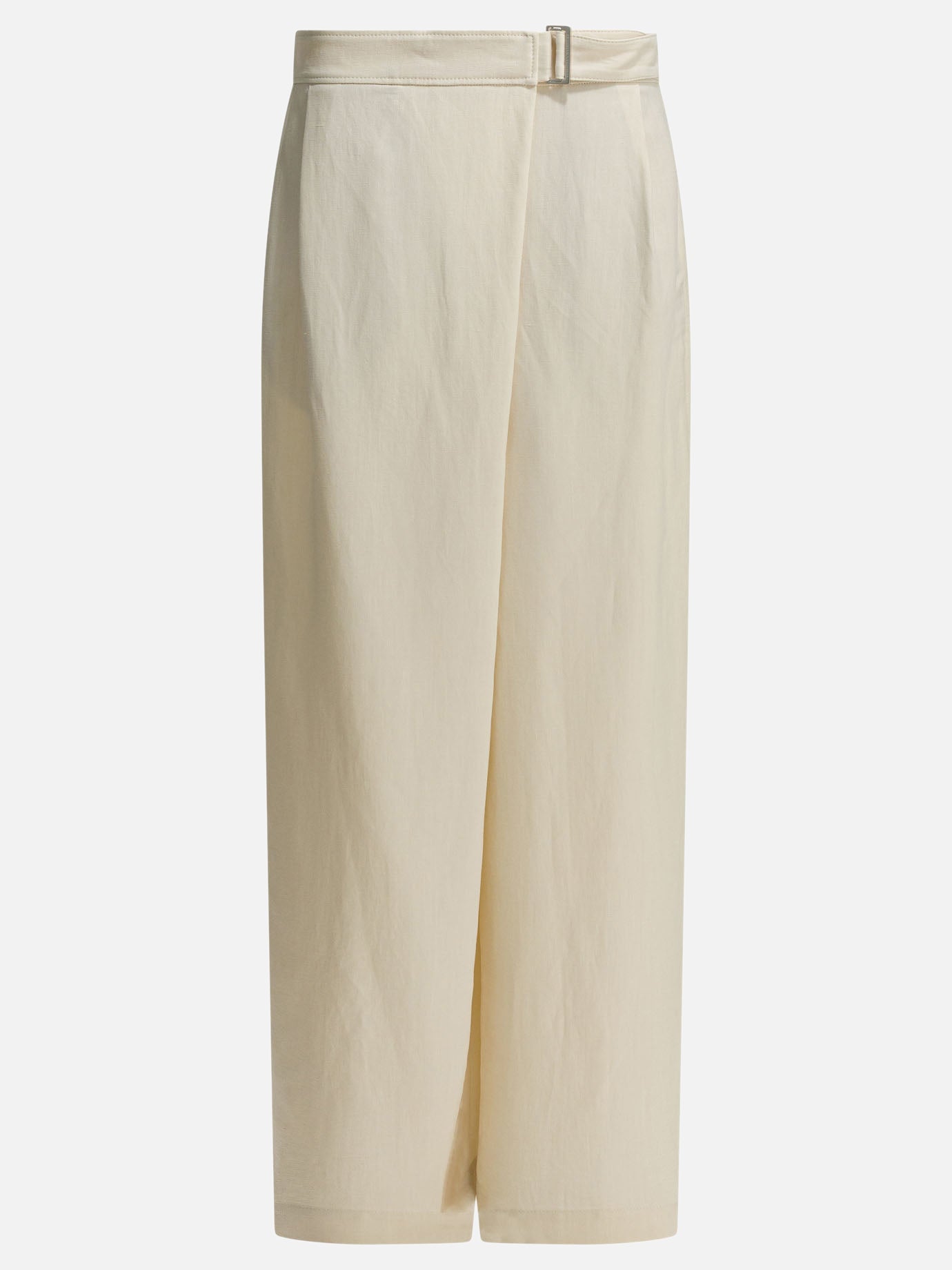 Tailored trousers Solid colour  White - Brunello Cucinelli Women | PDP | Replica Handbags  | Zoom-Modal
