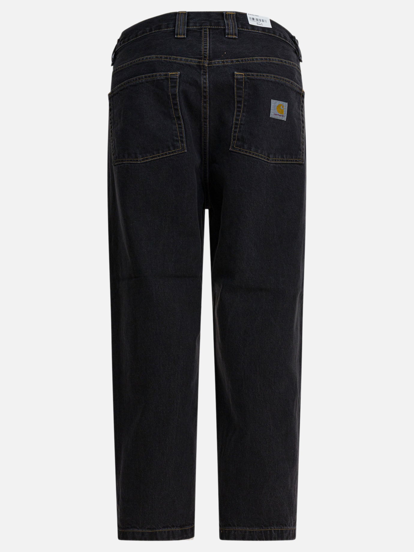 Wide-leg jeans Solid colour  Black - Carhartt WIP Men | PLP | Replica Handbags  | 2
