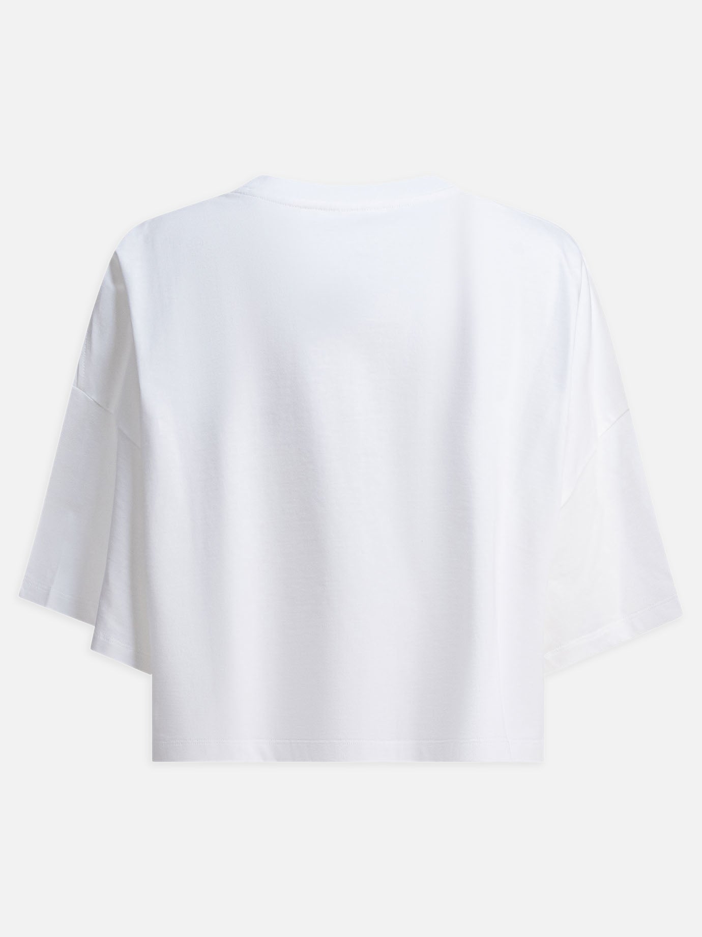 Crewneck t-shirts Logo  White - Chloé Women | PDP | Replica Handbags  | thumbnail_2