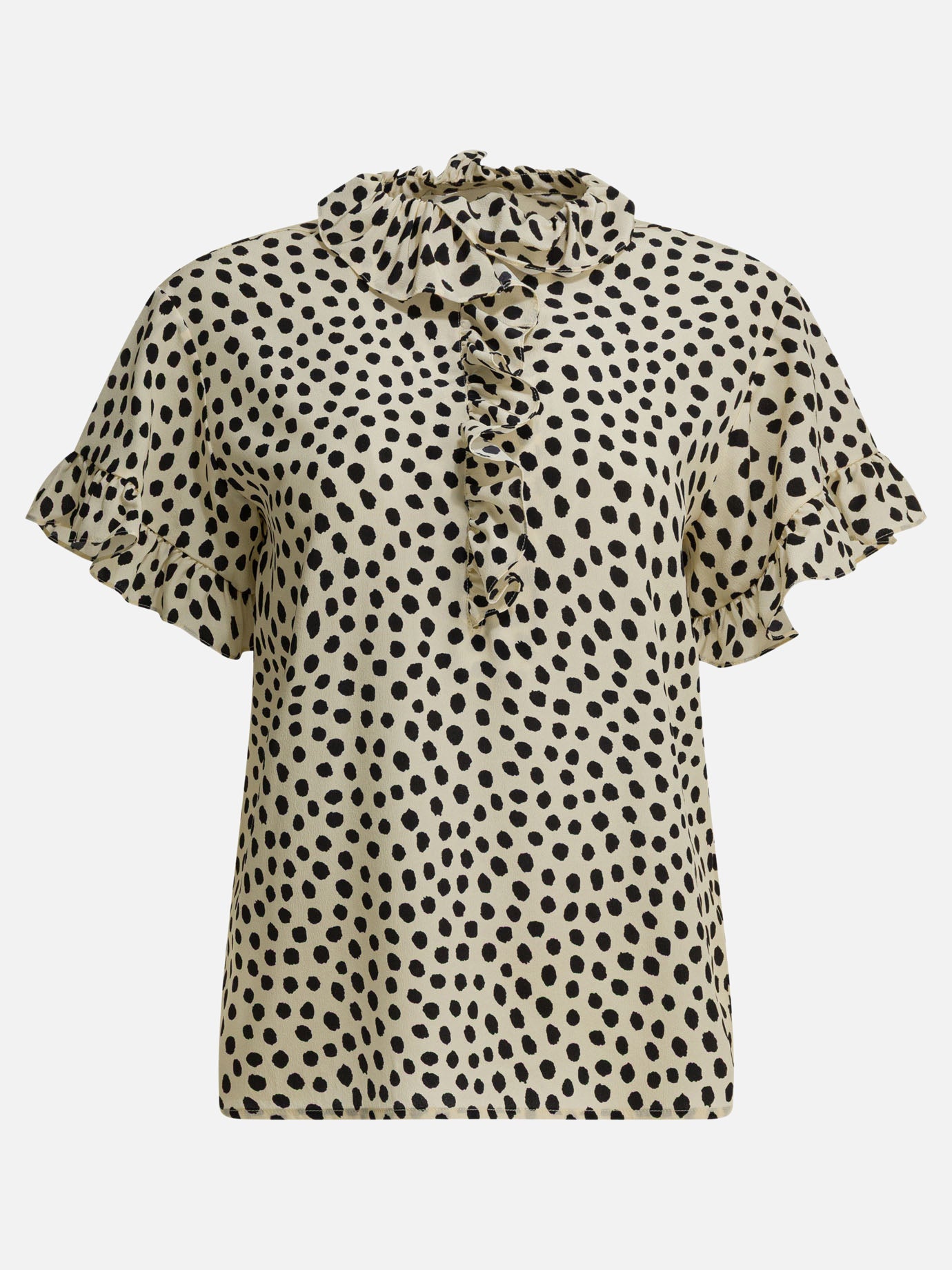 Blouses Polka dots  Beige - Chloé Women | PDP | Replica Handbags  | Zoom-Modal
