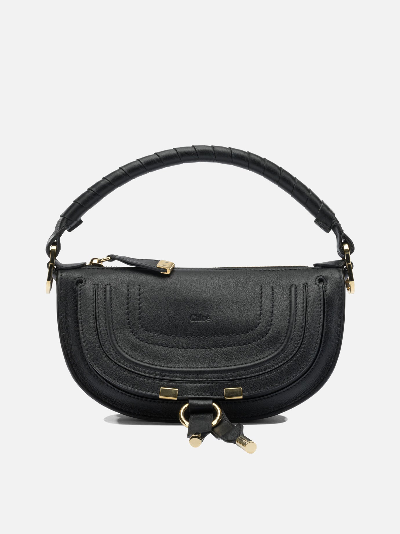 Small bags 100% calf leather - Lining: 68% linen 32% cotton  Black - Chloé Women | PLP | Replica Handbags  
