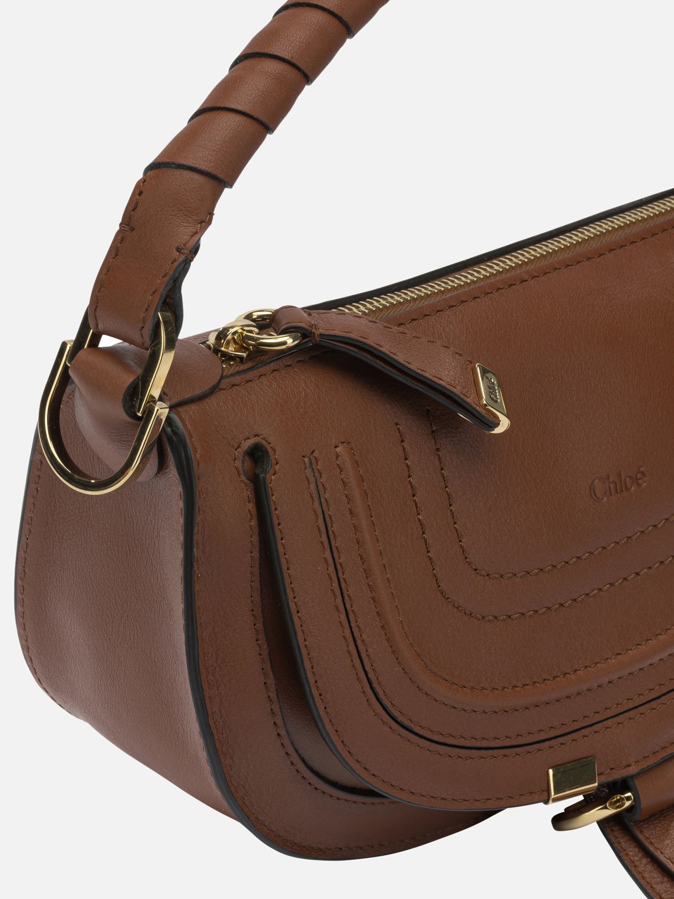 Small bags 100% calf leather - Lining: 68% linen 32% cotton  Brown - Chloé Women | PDP | Replica Handbags  | thumbnail_4