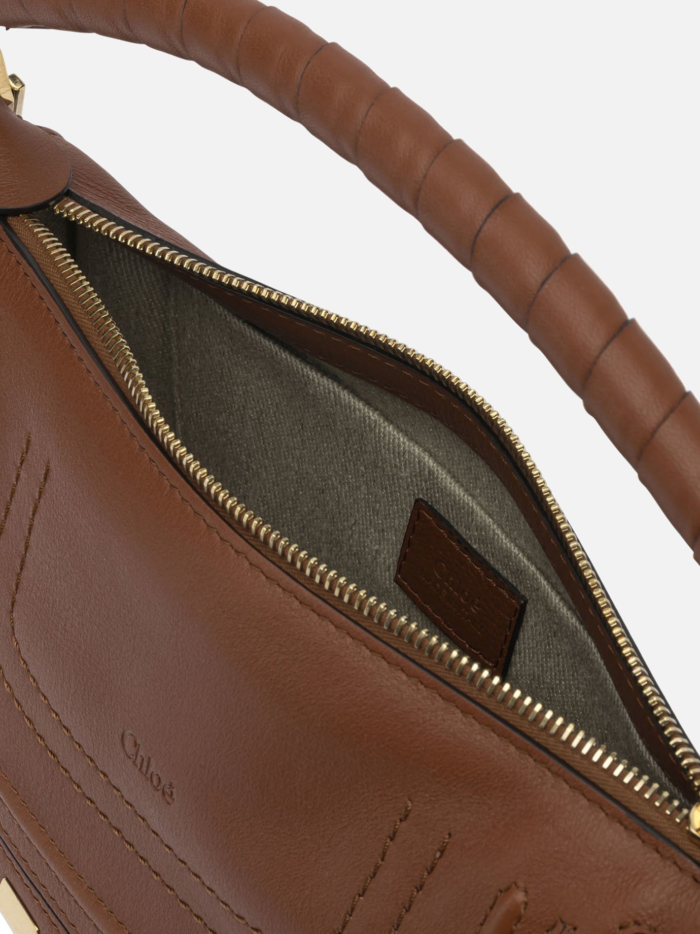Small bags 100% calf leather - Lining: 68% linen 32% cotton  Brown - Chloé Women | PDP | Replica Handbags  | thumbnail_5