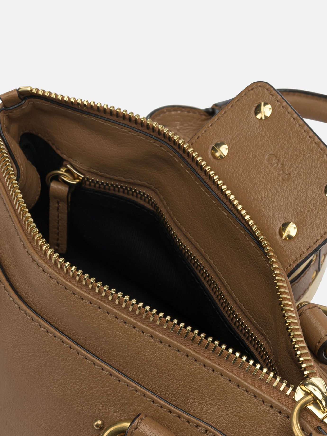 Small bags 100% buffalo leather - Other fabric: 100% cotton  Brown - Chloé Women | PDP | Replica Handbags  | Zoom-Modal_5
