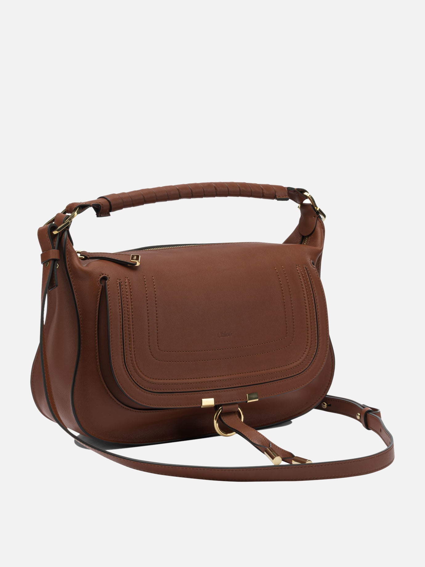 Medium bags 100% calf leather  Brown - Chloé Women | PLP | Replica Handbags  | 2
