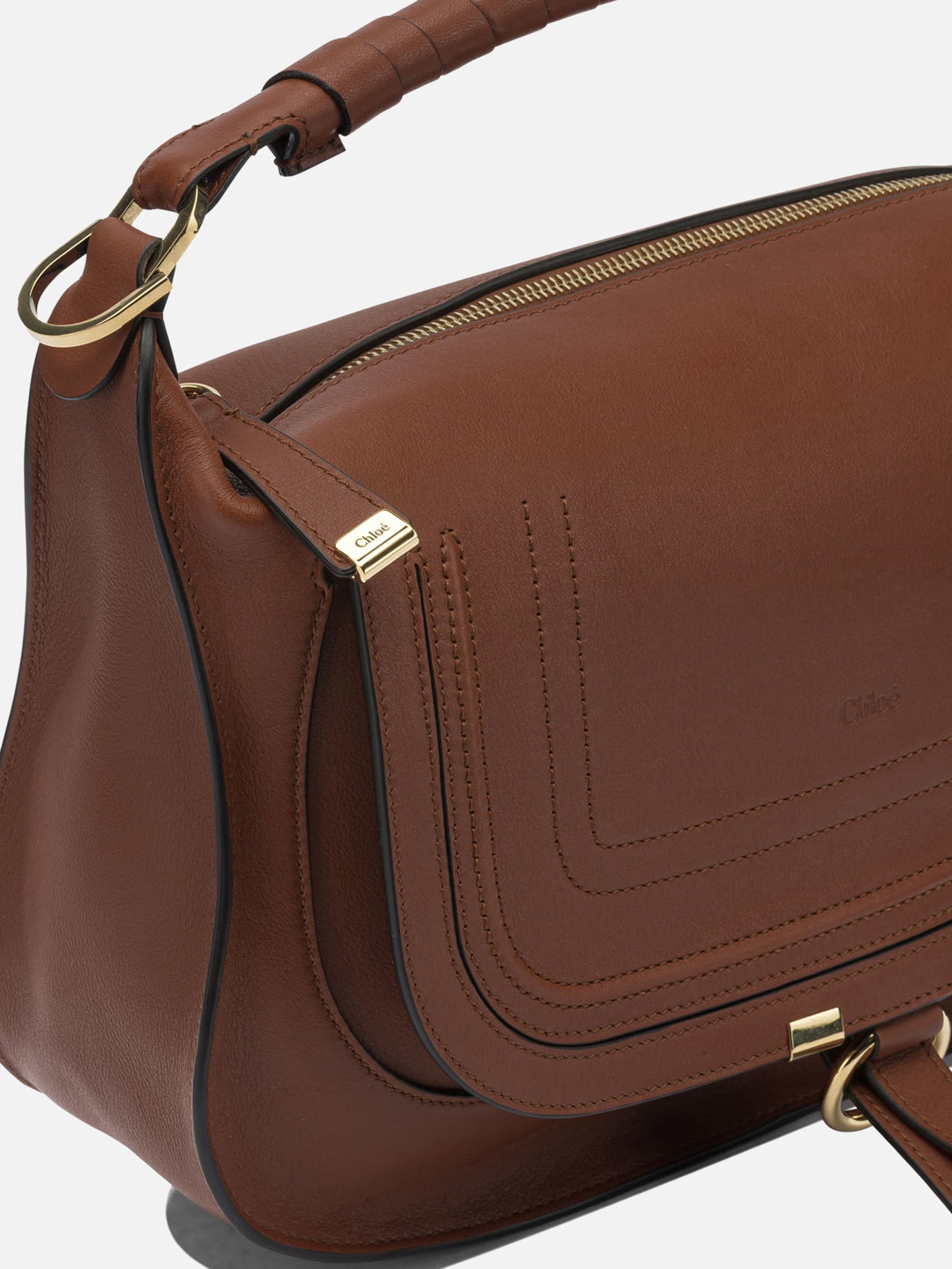 Medium bags 100% calf leather  Brown - Chloé Women | PDP | Replica Handbags  | Zoom-Modal_4
