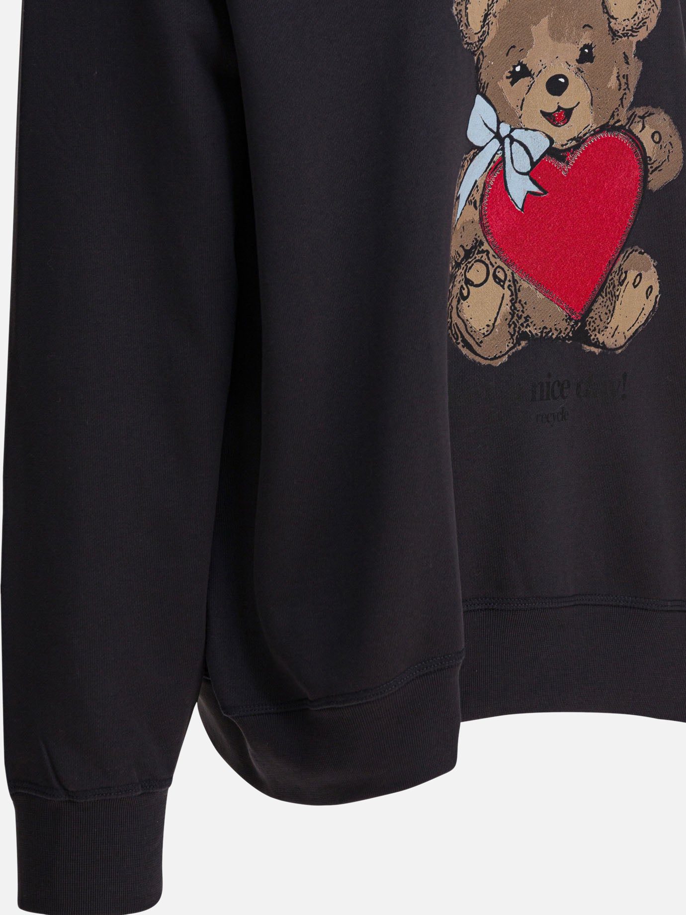 Crewnecks Logo  Black - Ganni Women | PDP | Replica Handbags  | thumbnail_4