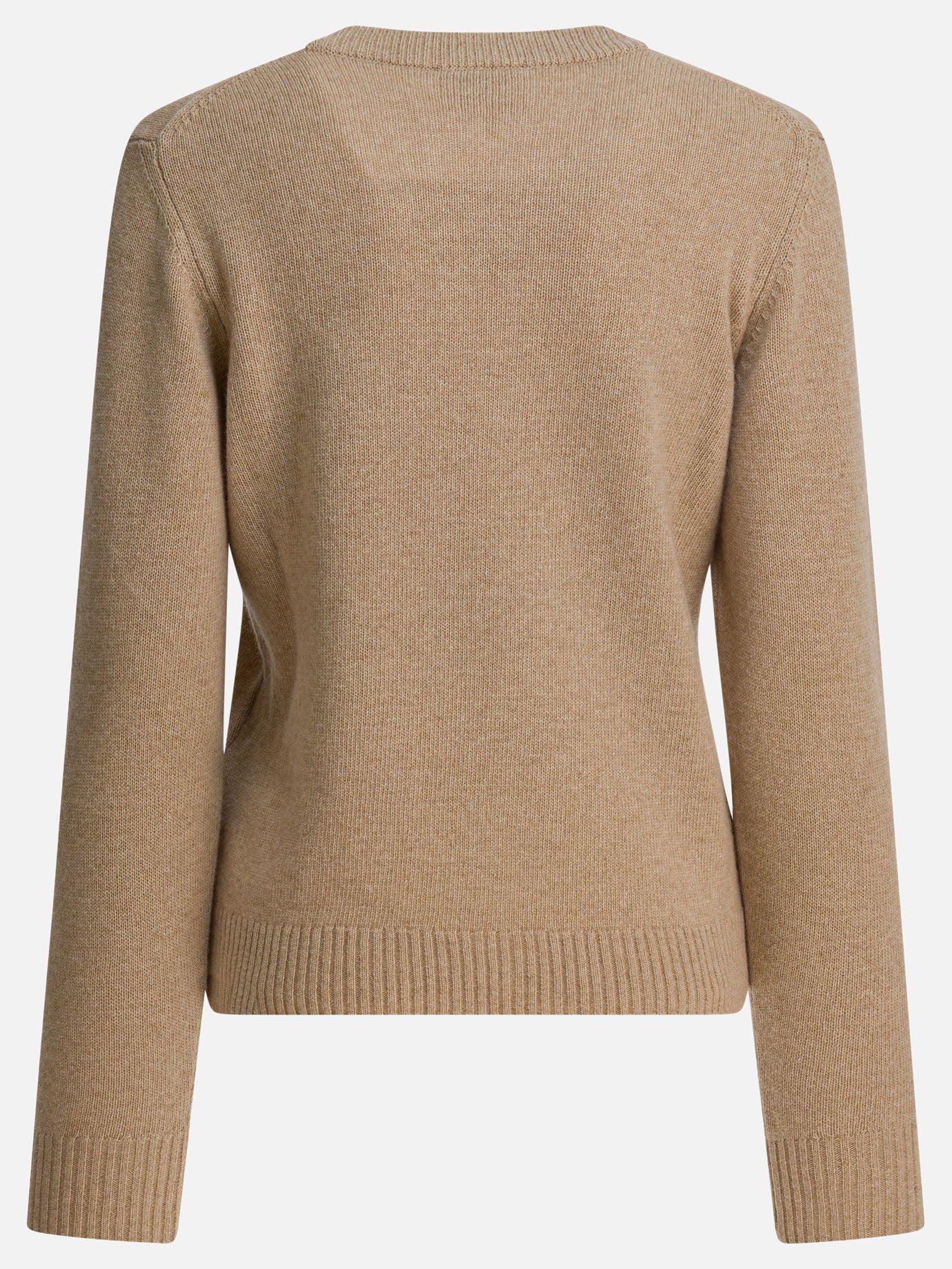 Crewneck sweaters Logo  Beige - Ganni Women | PLP | Replica Handbags  | 2
