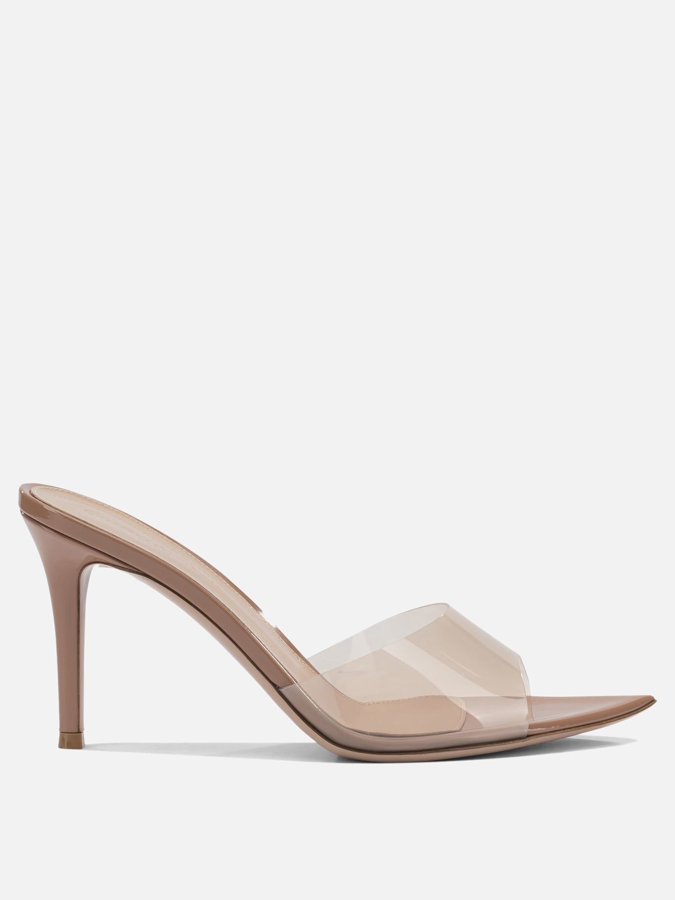 Heeled sandals 100% thermoplastic polyurethane - 100% leather  Beige - Gianvito Rossi Women | PLP | Replica Handbags  
