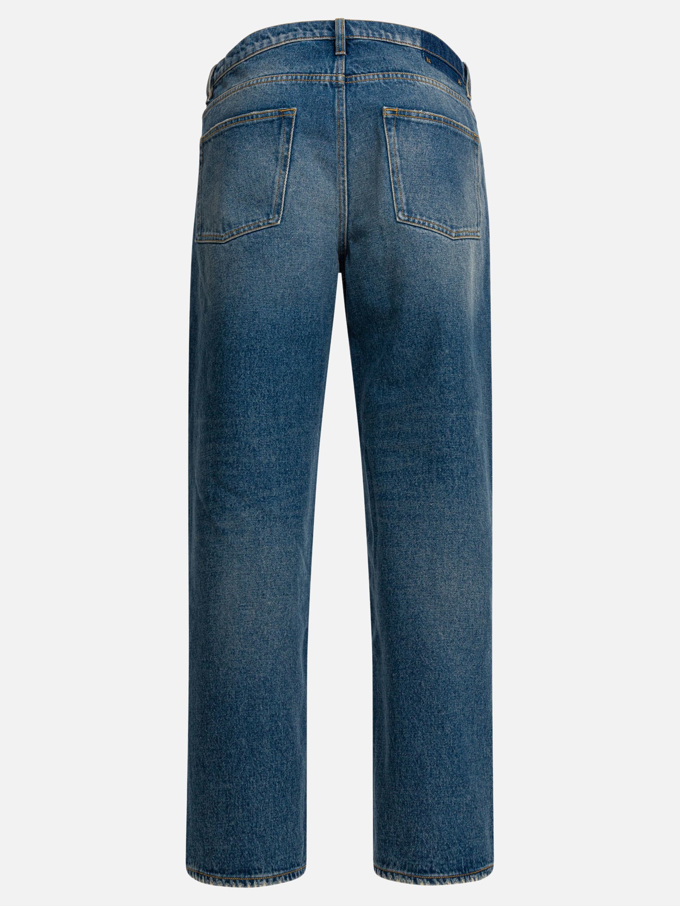 Wide-leg jeans Solid colour  Blue - Golden Goose Men | PLP | Replica Handbags  | 2

