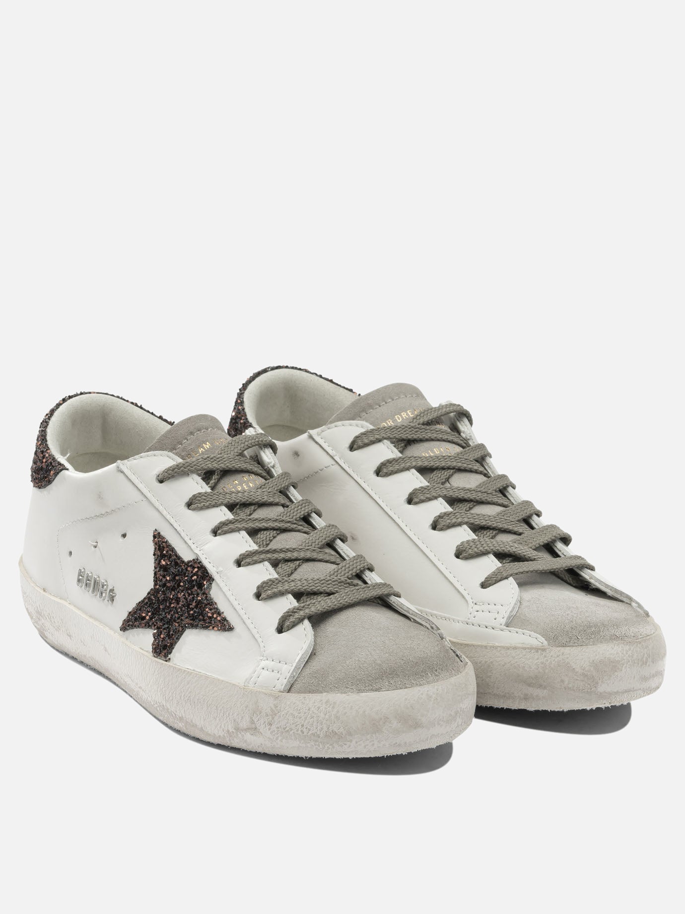 Low top sneakers 92% cow leather 5% polyethylene 3% cotton - 100% rubber  White - Golden Goose Women | PLP | Replica Handbags  | 2

