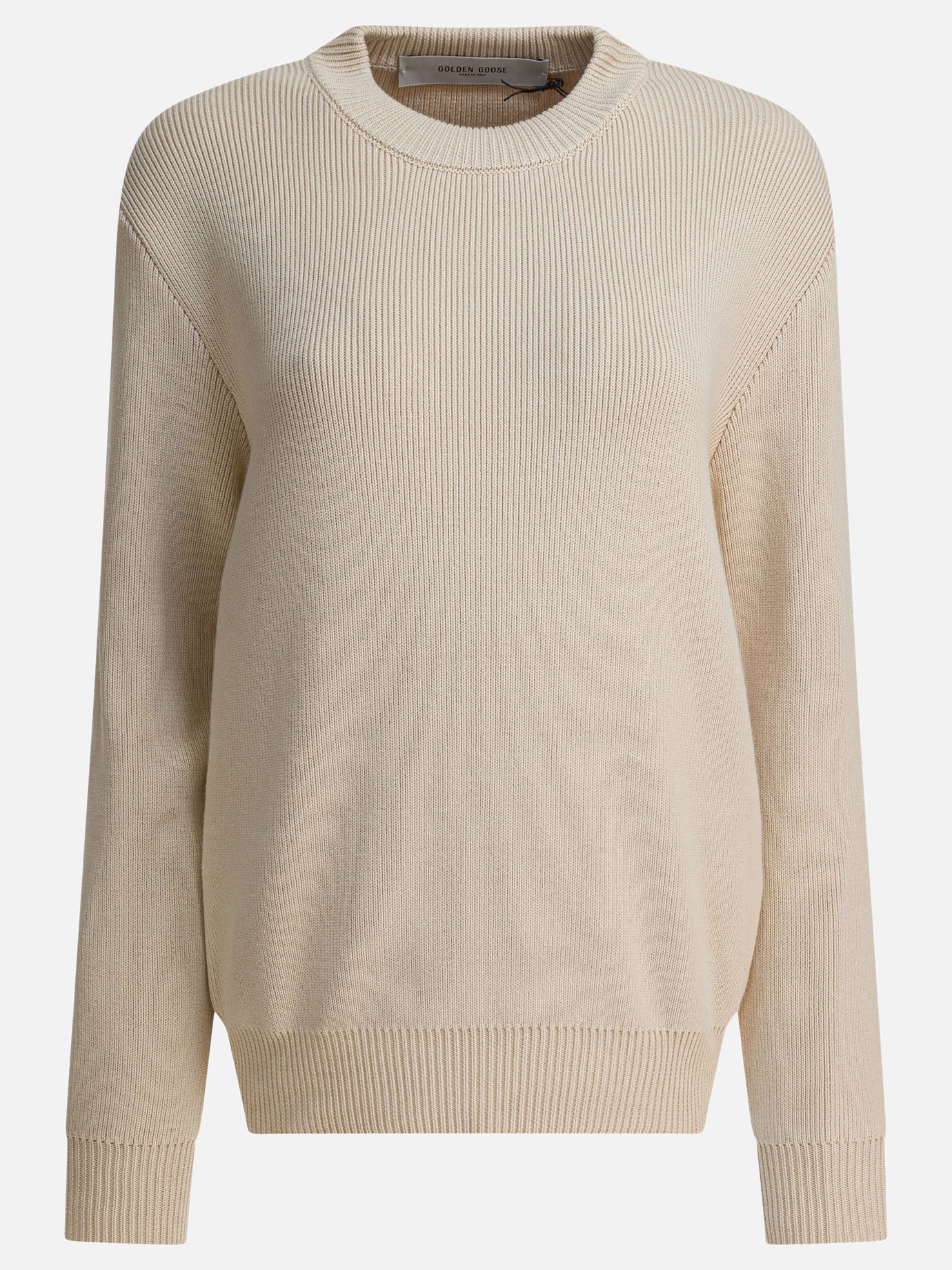 Crewneck sweaters Solid colour  Beige - Golden Goose Women | PLP | Replica Handbags  
