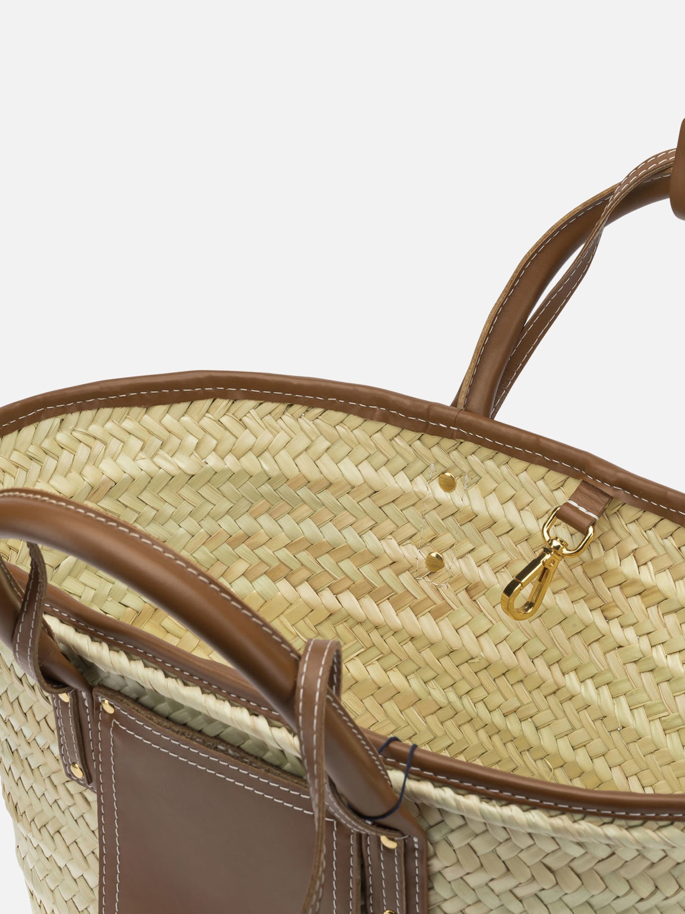 Large bags 100% palm leaves - 100% leather  Beige - Jacquemus Women | PDP | Replica Handbags  | thumbnail_5