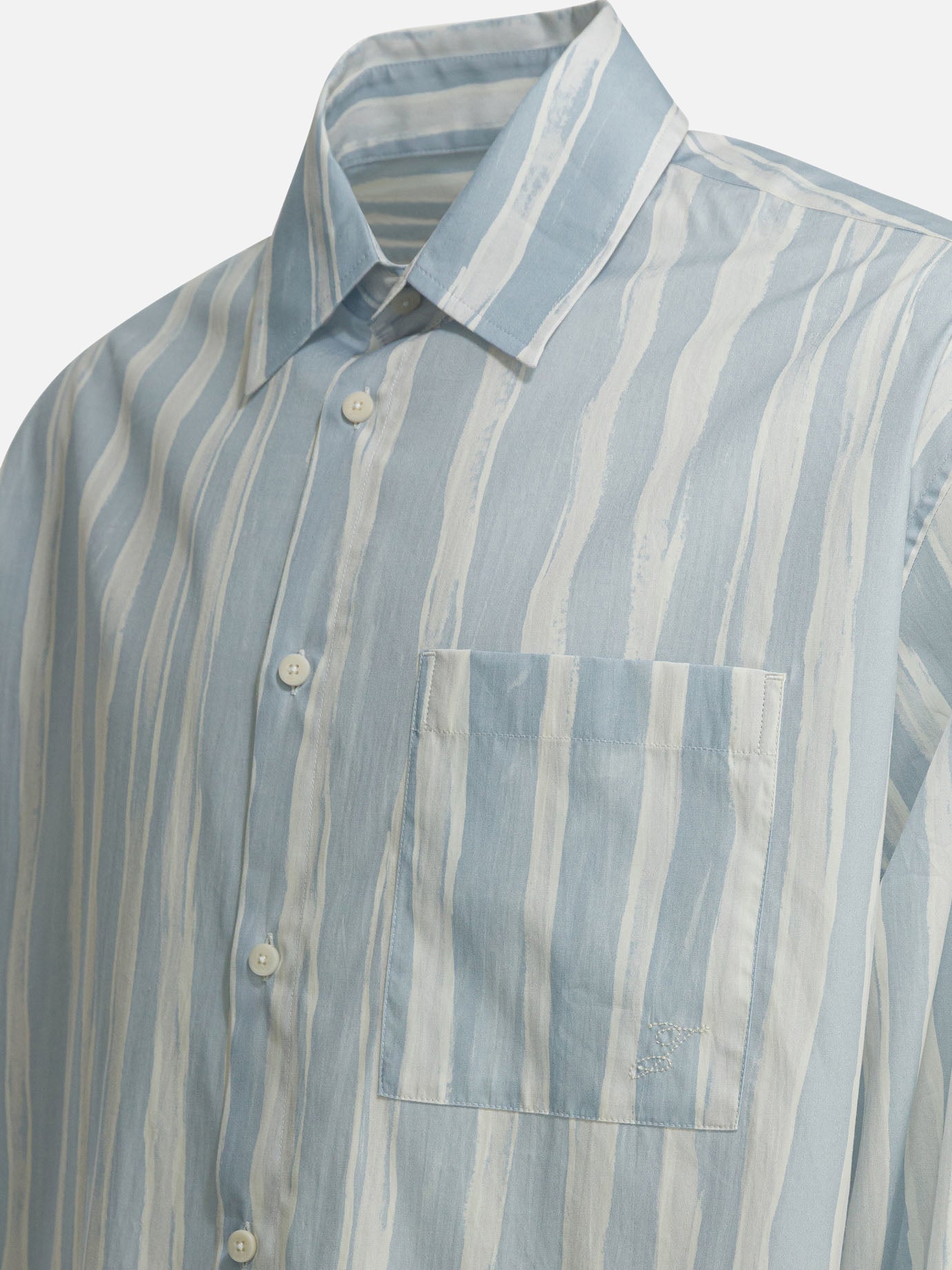 Casual shirts Striped  Blue - Jacquemus Men | PDP | Replica Handbags  | thumbnail_4