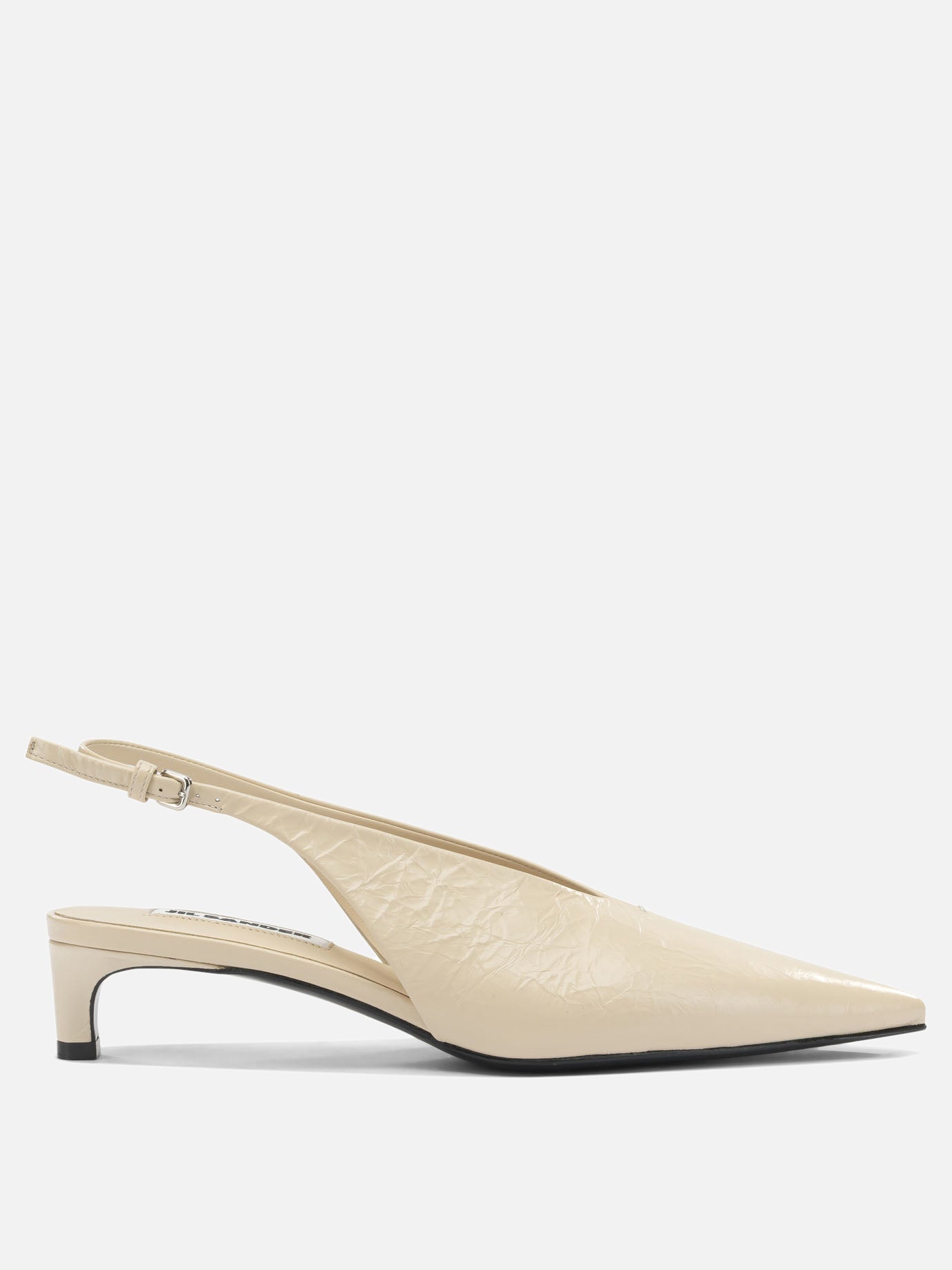 Slingbacks 100% calf leather - 100% calf leather  Beige - Jil Sander Women | PDP | Replica Handbags  | thumbnail