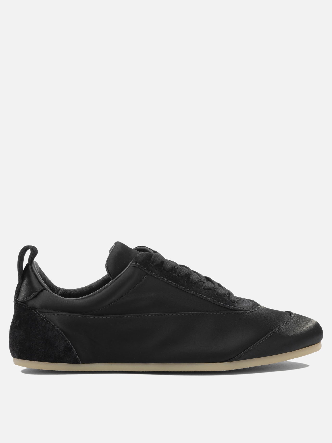 Low top sneakers 44% cotton 36% acetate 16% polyamide 4% elastane - 100% rubber  Black - Jil Sander Women | PLP | Replica Handbags  
