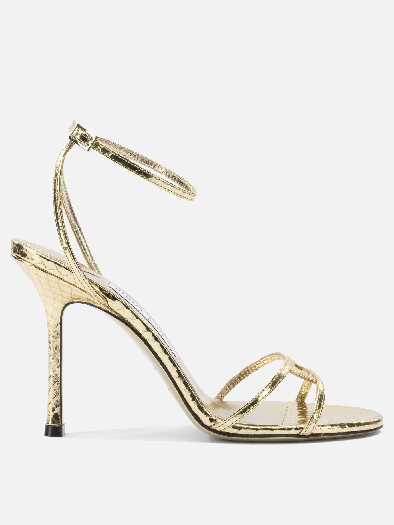 Heeled sandals 1998 LEO 100  Gold - Jimmy Choo Women | PLP | Replica Handbags  
