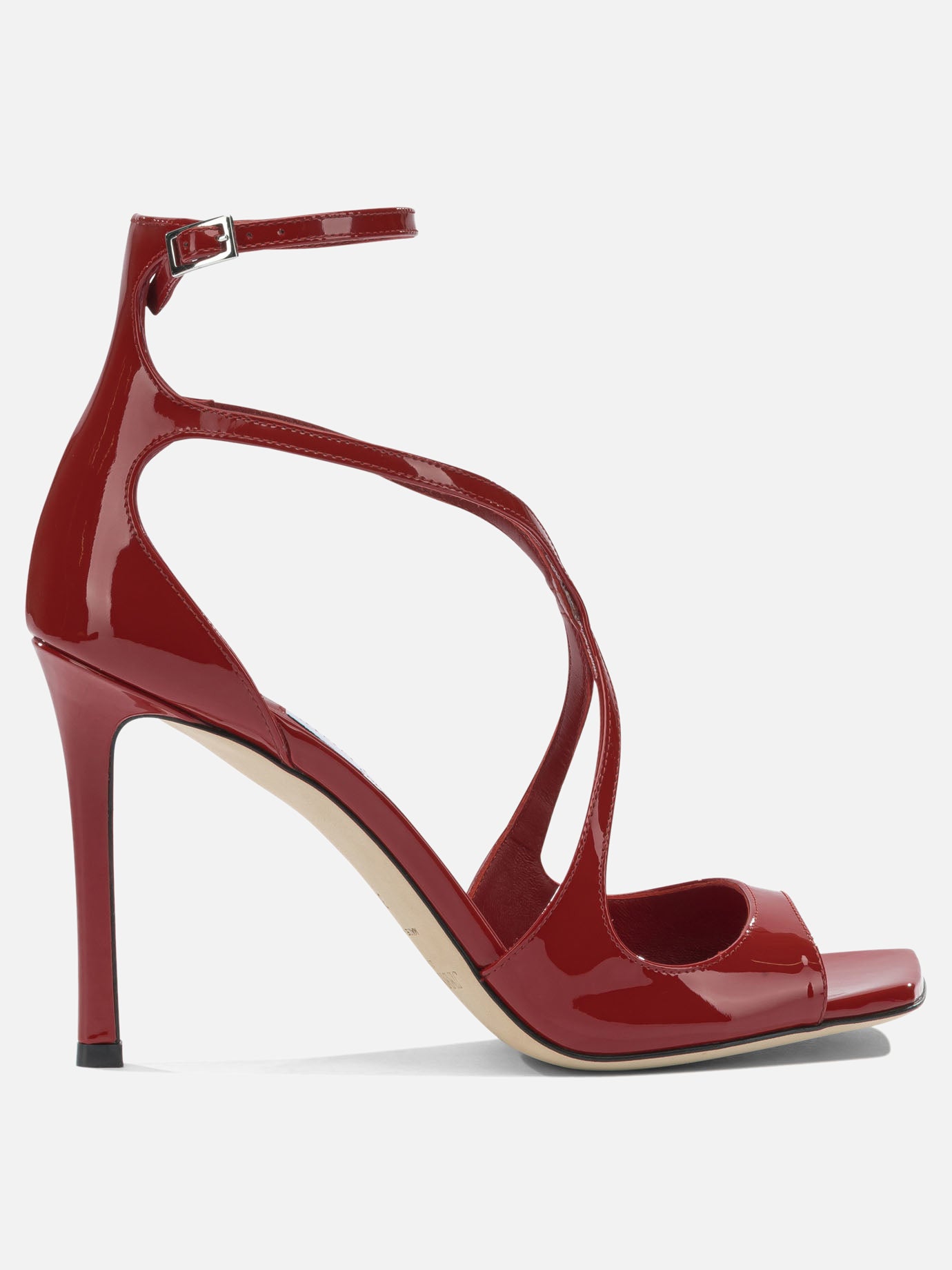 Heeled sandals 85% leather 5% salpa 5% plastic 5% metal - 100% calf  Red - Jimmy Choo Women | PLP | Replica Handbags  

