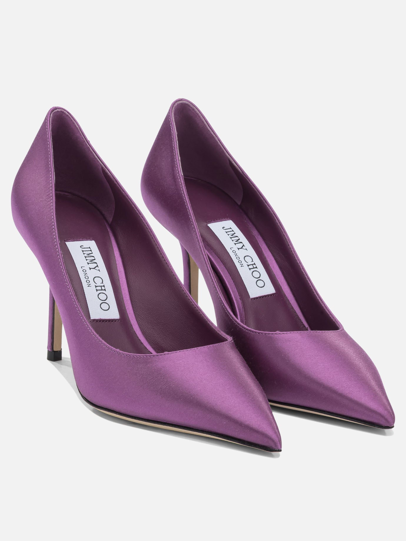 Pumps 77% textile 10% leather 5% salpa 5% plastic 3% metal - 100% calf  Purple - Jimmy Choo Women | PLP | Replica Handbags  | 2
