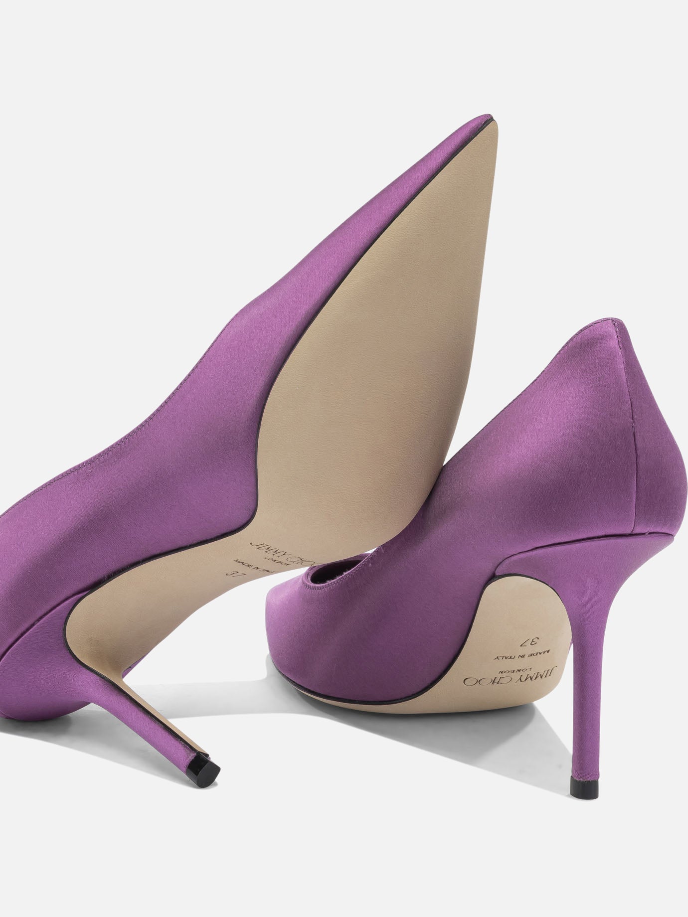 Pumps 77% textile 10% leather 5% salpa 5% plastic 3% metal - 100% calf  Purple - Jimmy Choo Women | PDP | Replica Handbags  | Zoom-Modal_5
