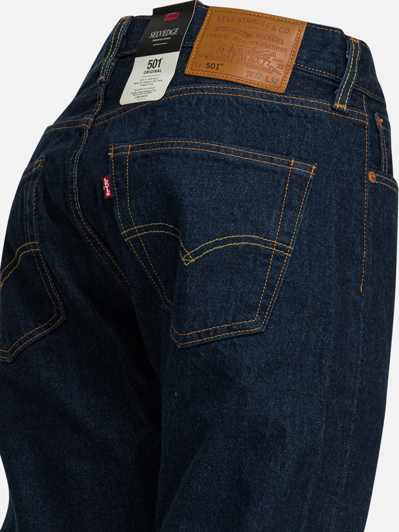 Straight-leg jeans Solid colour  Blue - Levi's Men | PDP | Replica Handbags  | thumbnail_4