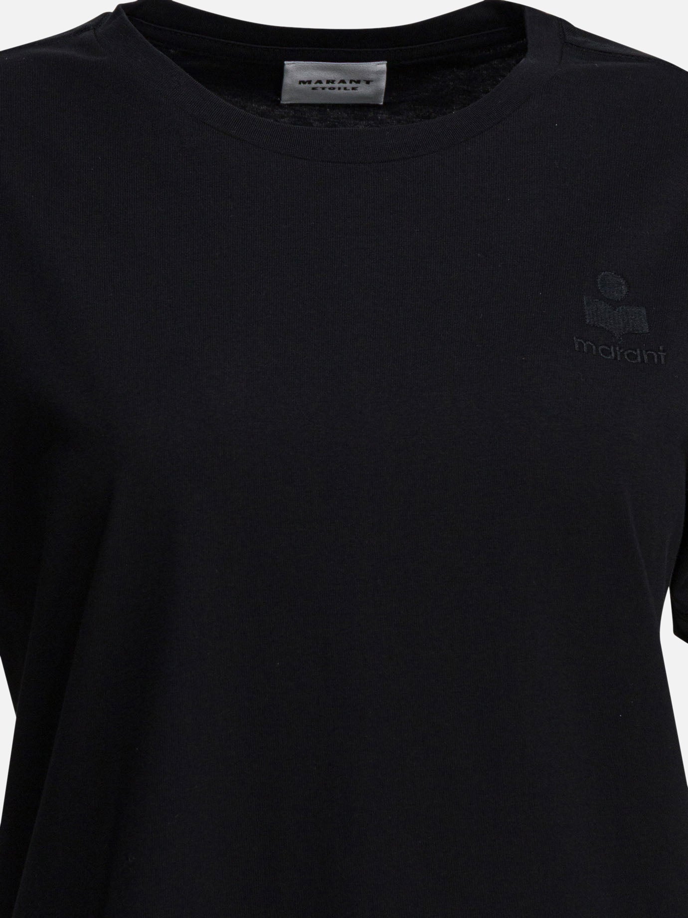 Crewneck t-shirts Solid colour  Black - Marant Étoile Women | PDP | Replica Handbags  | Zoom-Modal_3
