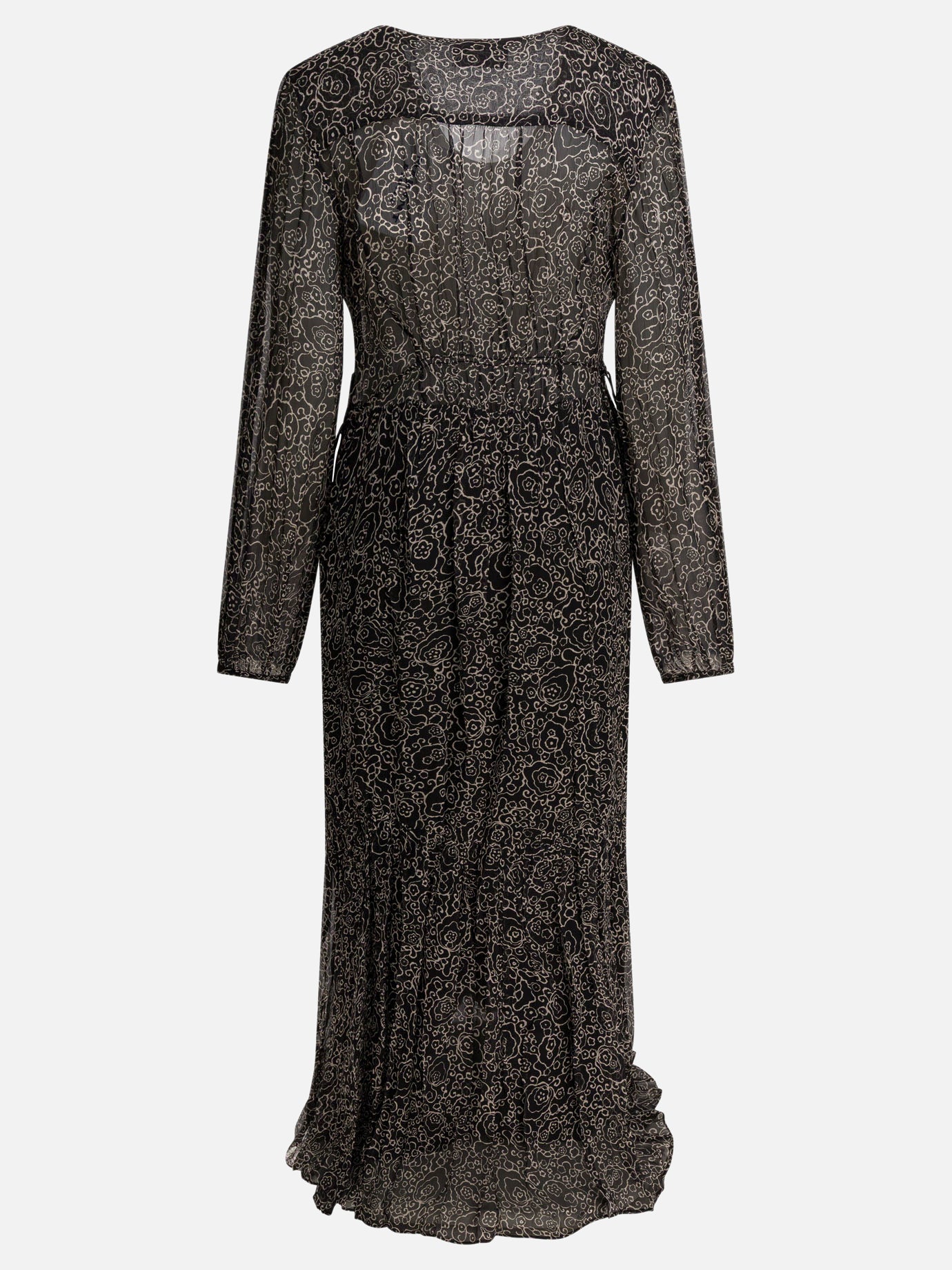 Midi dresses Floral  Black - Marant Étoile Women | PLP | Replica Handbags  | 2
