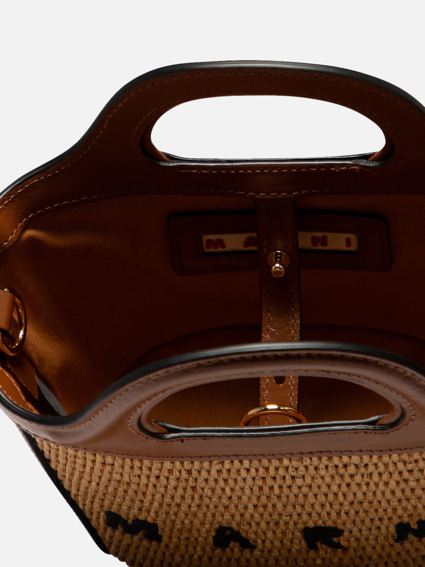 Small bags 52% cotton 48% polyamide  Beige - Marni Women | PDP | Replica Handbags  | Zoom-Modal_5
