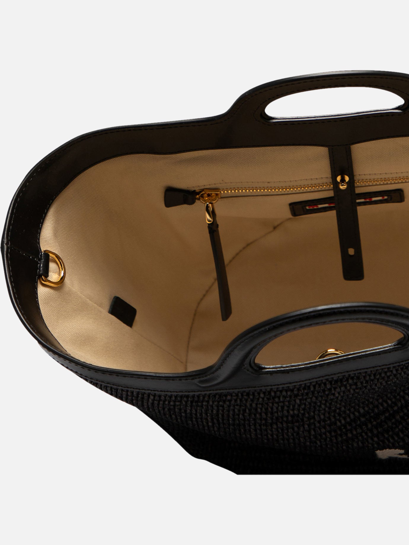 Large bags 100% cotton  Black - Marni Women | PDP | Replica Handbags  | Zoom-Modal_5
