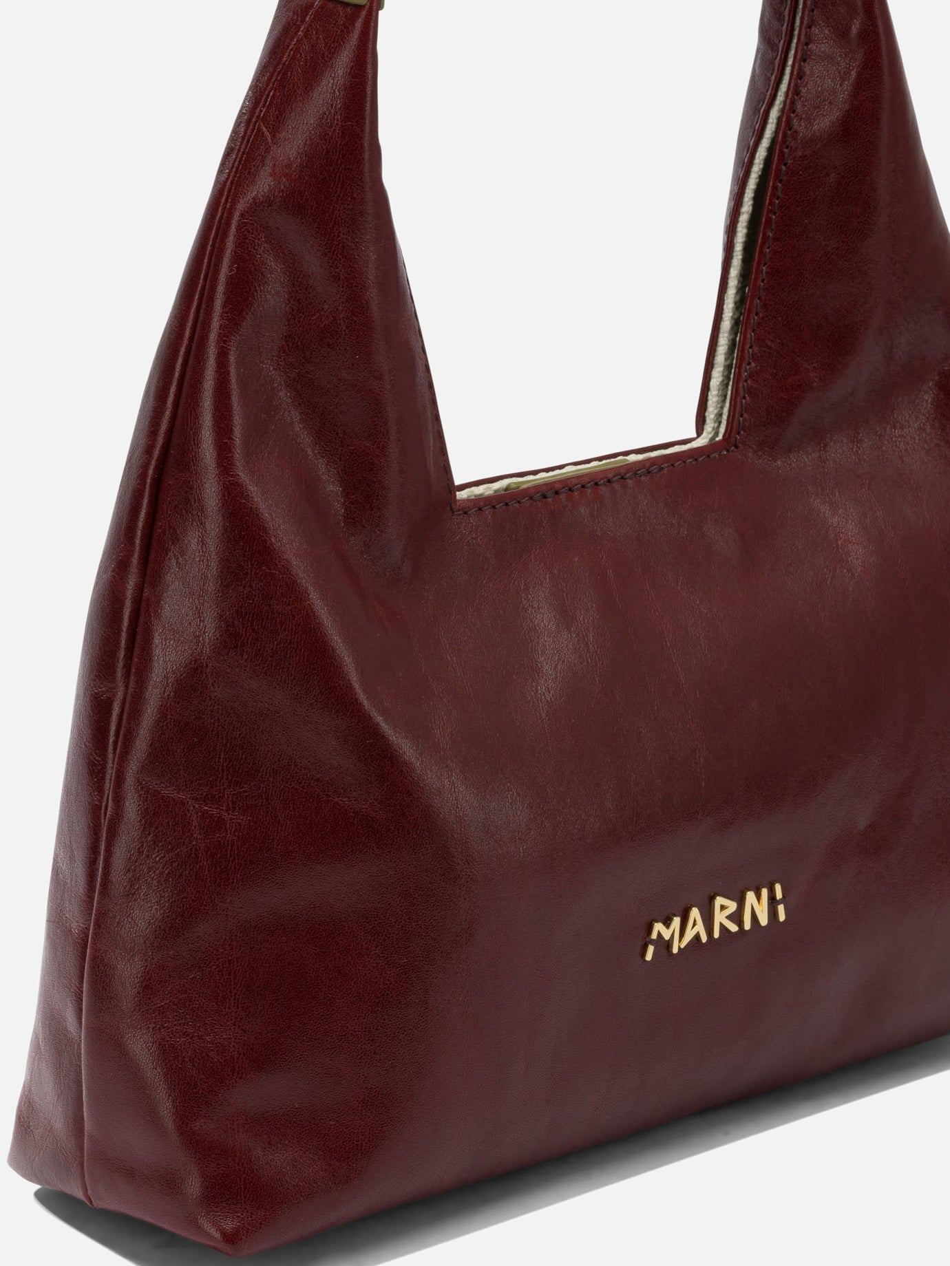 Small bags 100% calf leather  Bordeaux - Marni Women | PDP | Replica Handbags  | Zoom-Modal_4
