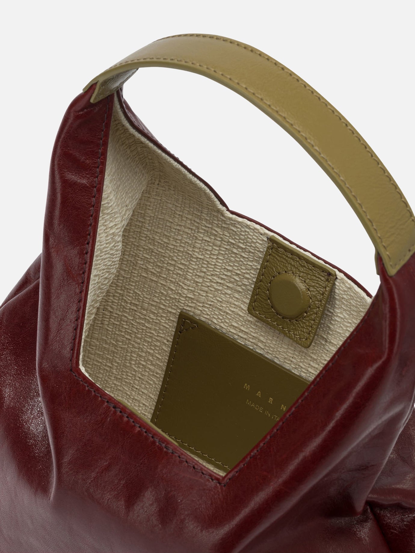 Small bags 100% calf leather  Bordeaux - Marni Women | PDP | Replica Handbags  | Zoom-Modal_5
