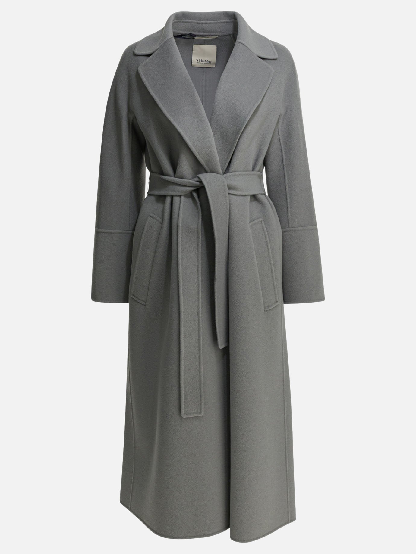 Long coats Solid colour  Grey - Max Mara S Women | PDP | Replica Handbags  | Zoom-Modal
