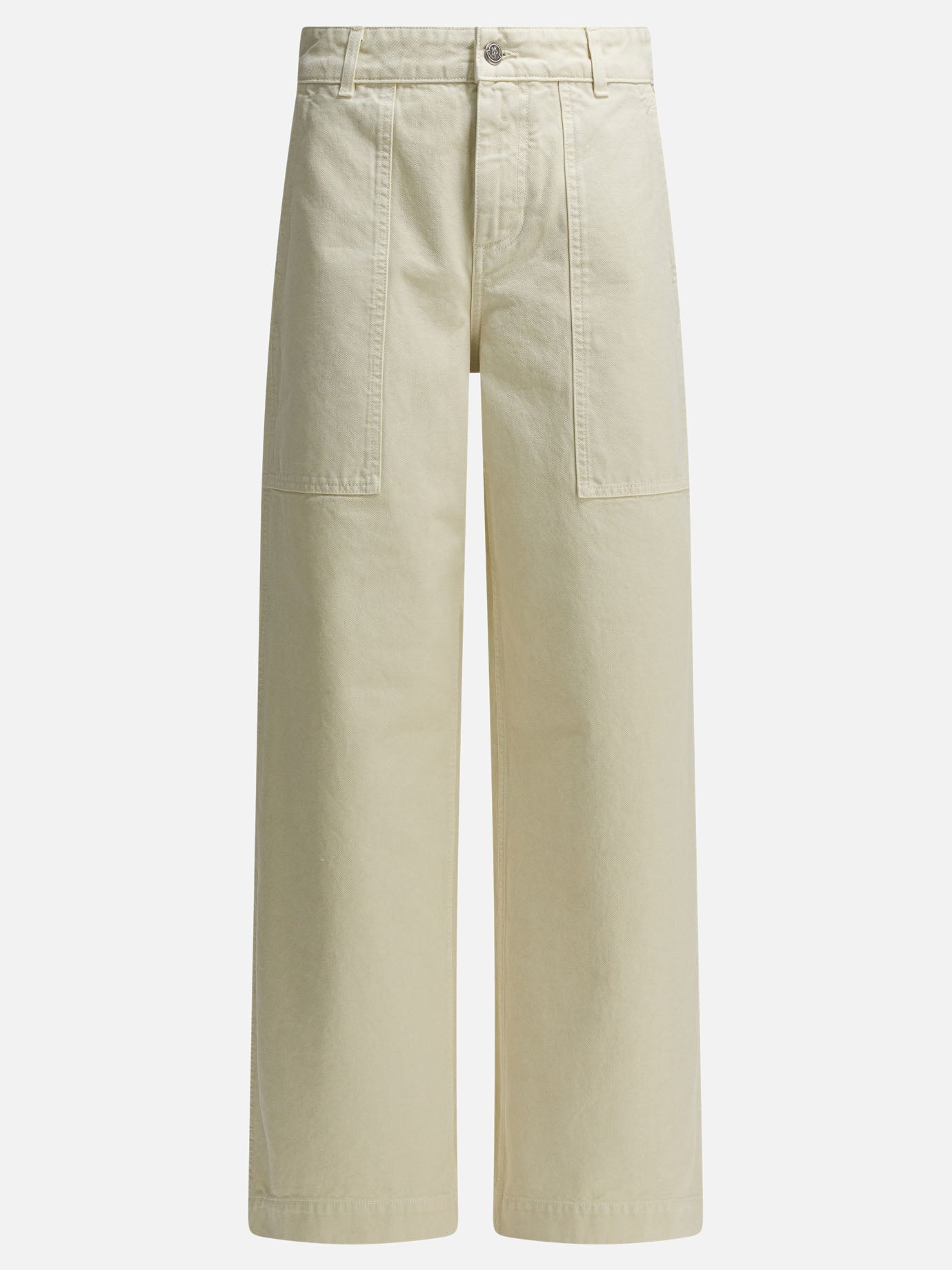 Leisure trousers Solid colour  Beige - Moncler Women | PDP | Replica Handbags  | thumbnail