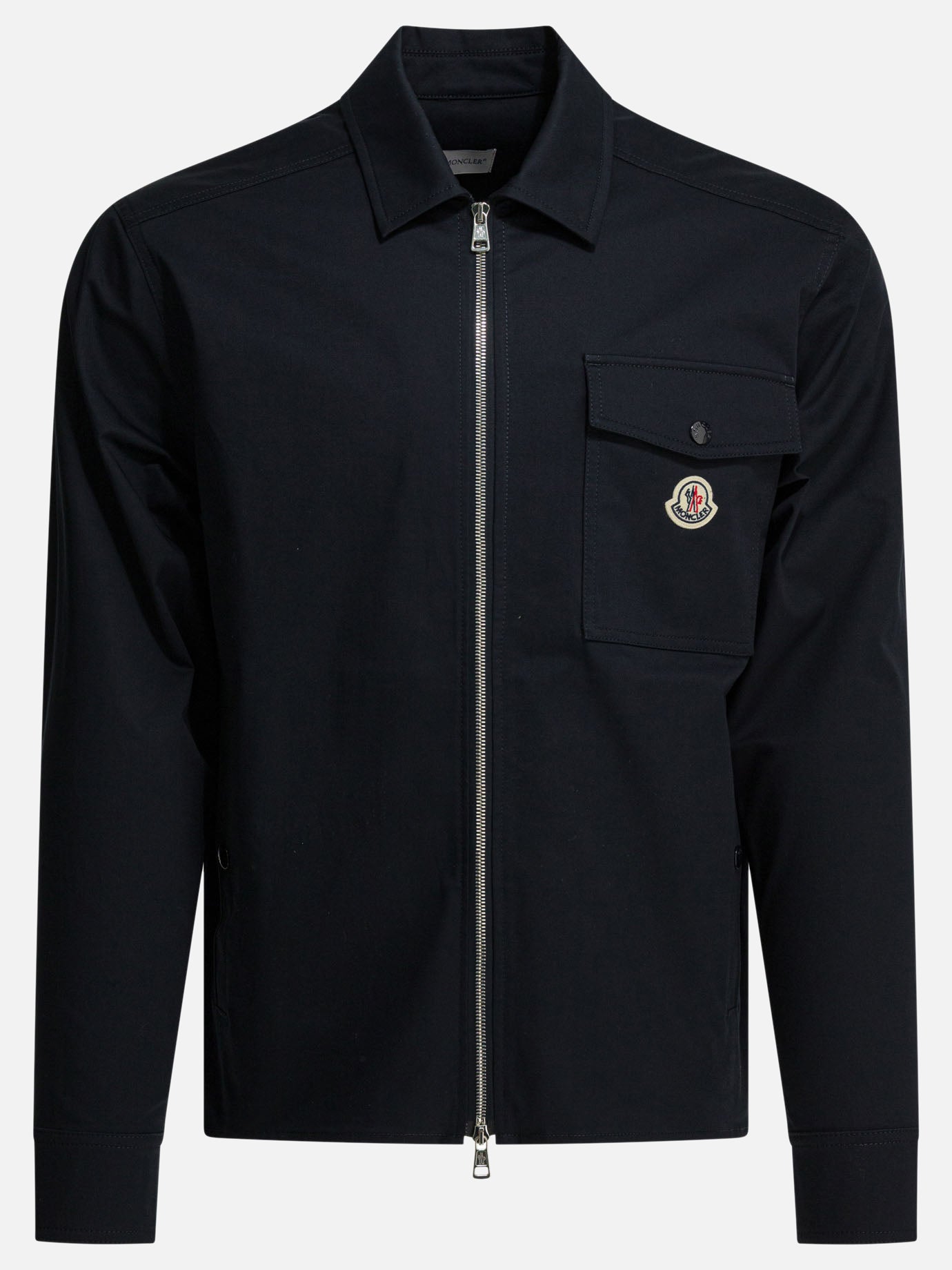 Overshirt jackets Logo  Blue - Moncler Men | PDP | Replica Handbags  | thumbnail