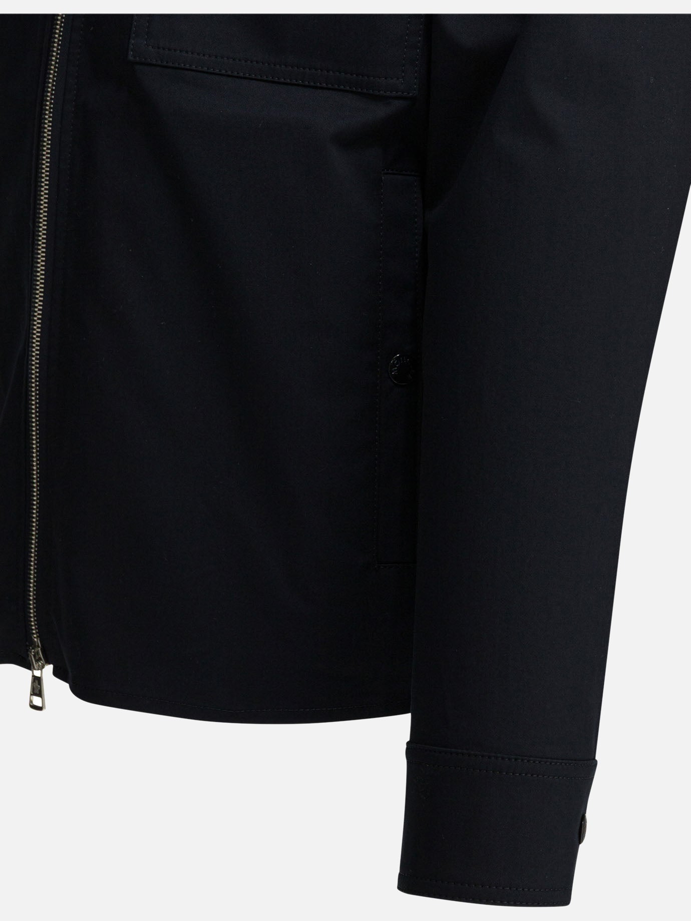 Overshirt jackets Logo  Blue - Moncler Men | PDP | Replica Handbags  | Zoom-Modal_4
