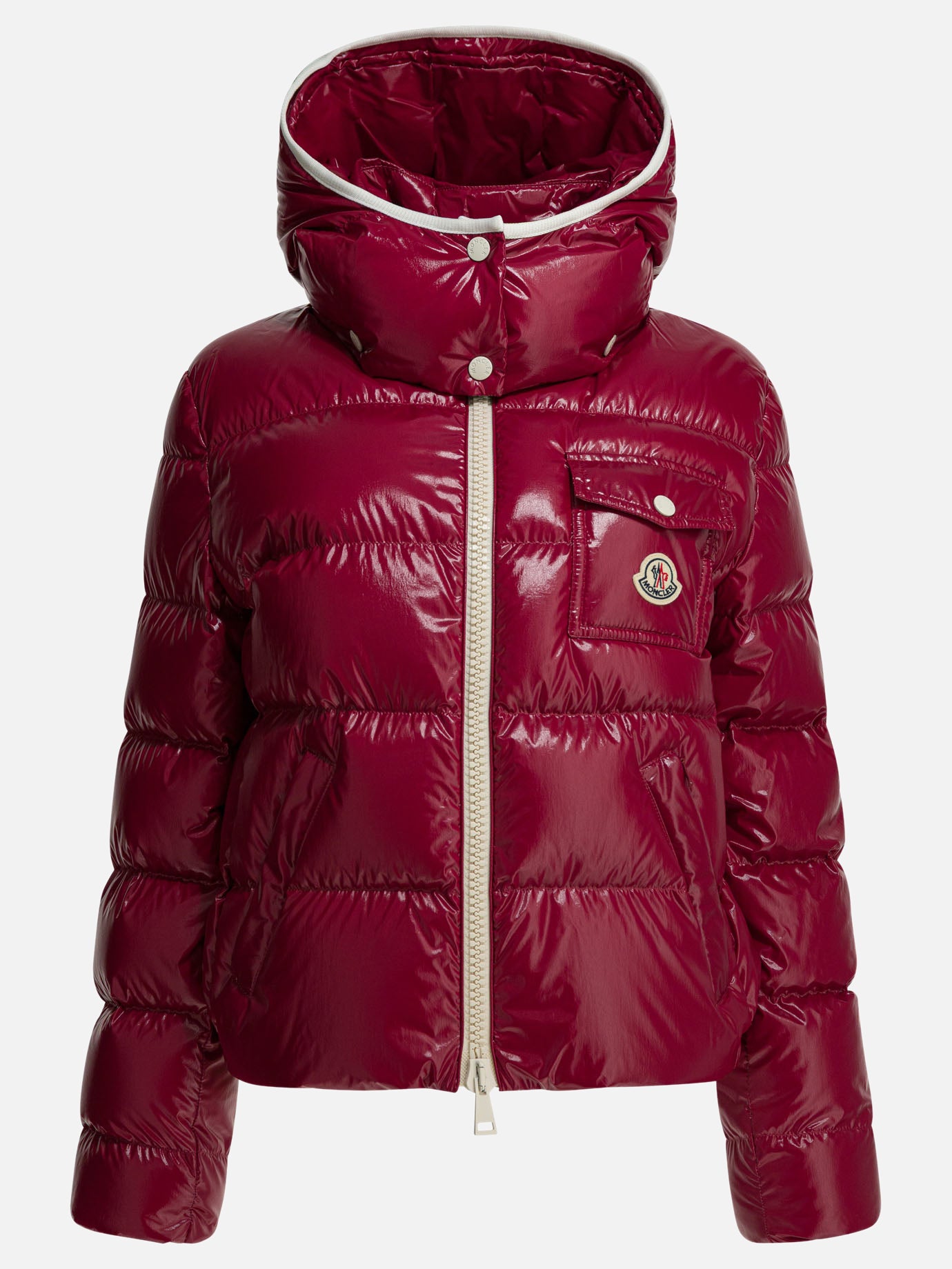 Down jackets Logo  Fuchsia - Moncler Women | PLP | Replica Handbags  
