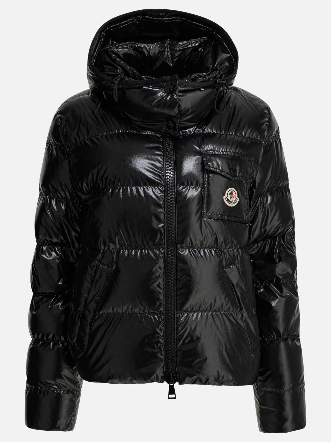 Down jackets Logo  Black - Moncler Women | PLP | Replica Handbags  
