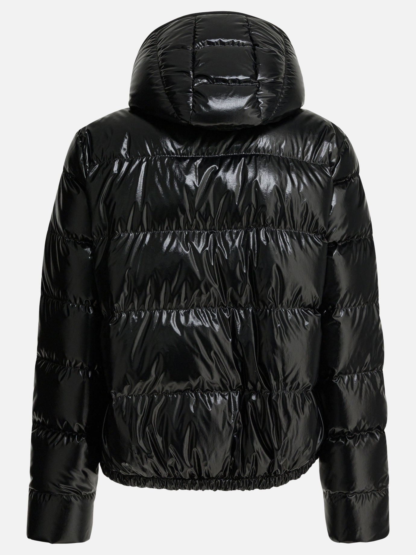 Down jackets Logo  Black - Moncler Women | PLP | Replica Handbags  | 2
