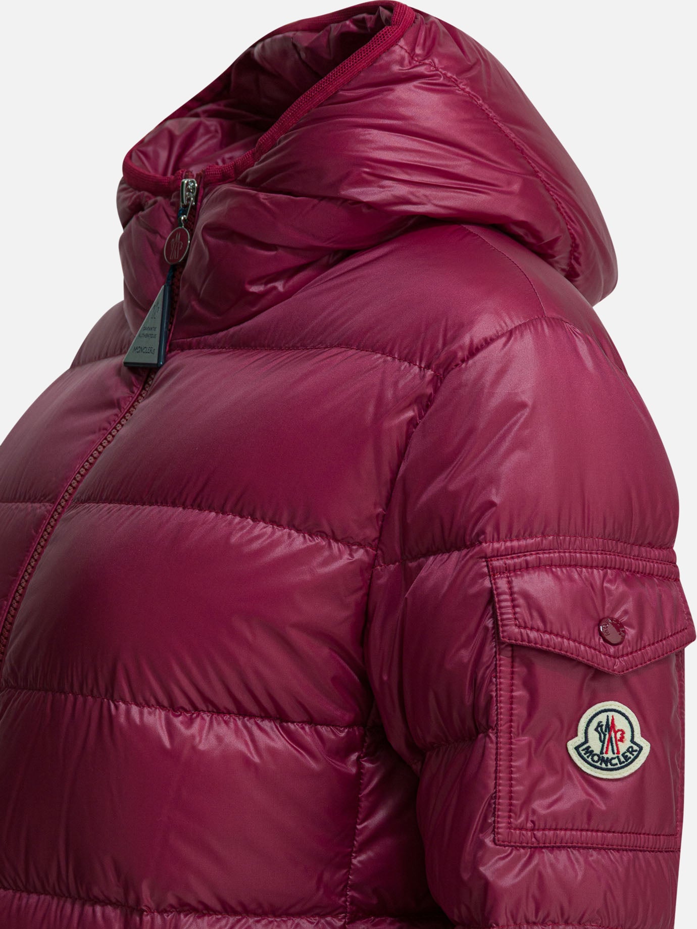 Down jackets Logo  Fuchsia - Moncler Women | PDP | Replica Handbags  | 2
