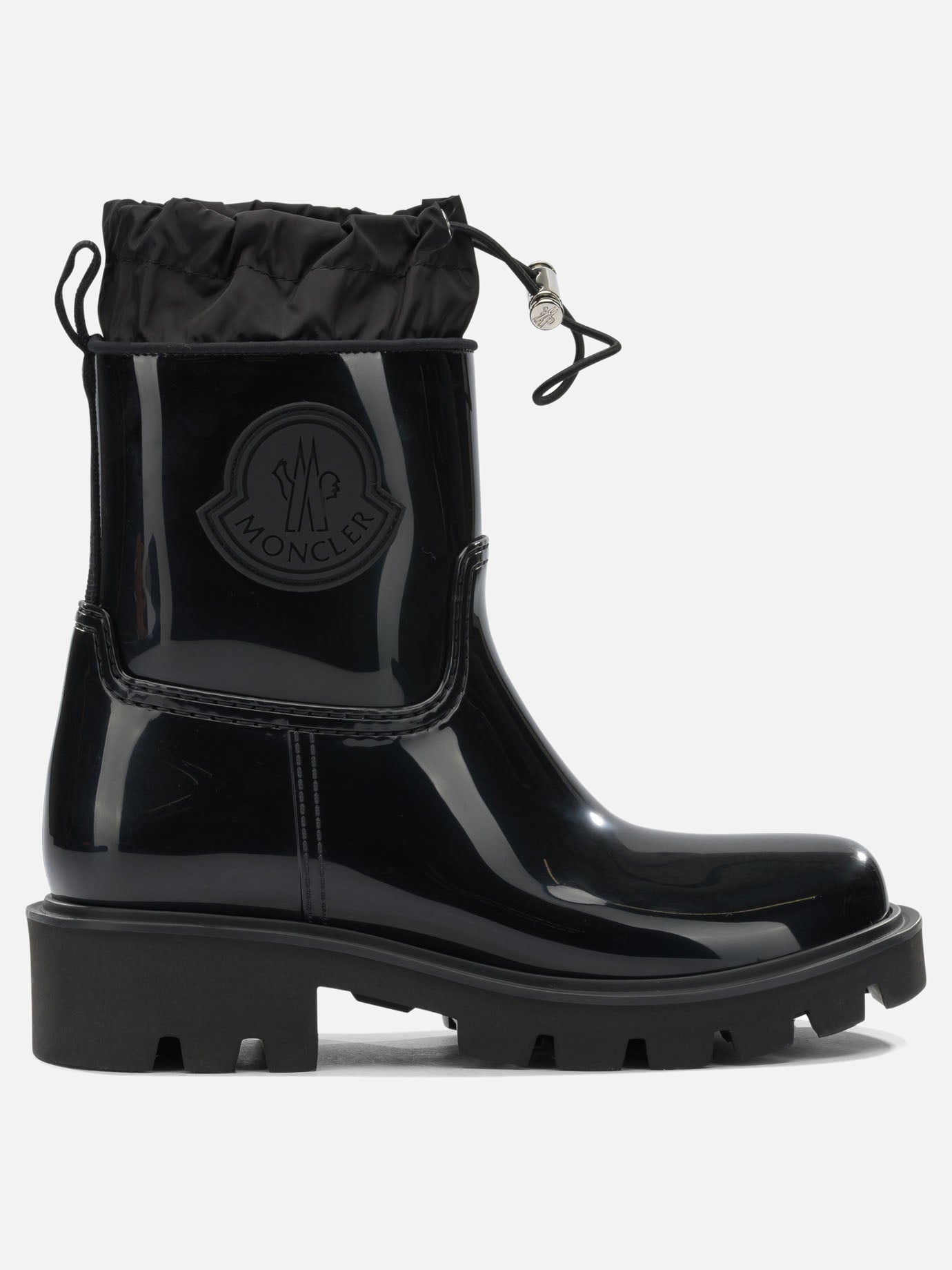 Rain boots 100% polyamide - 100% rubber  Black - Moncler Women | PDP | Replica Handbags  
